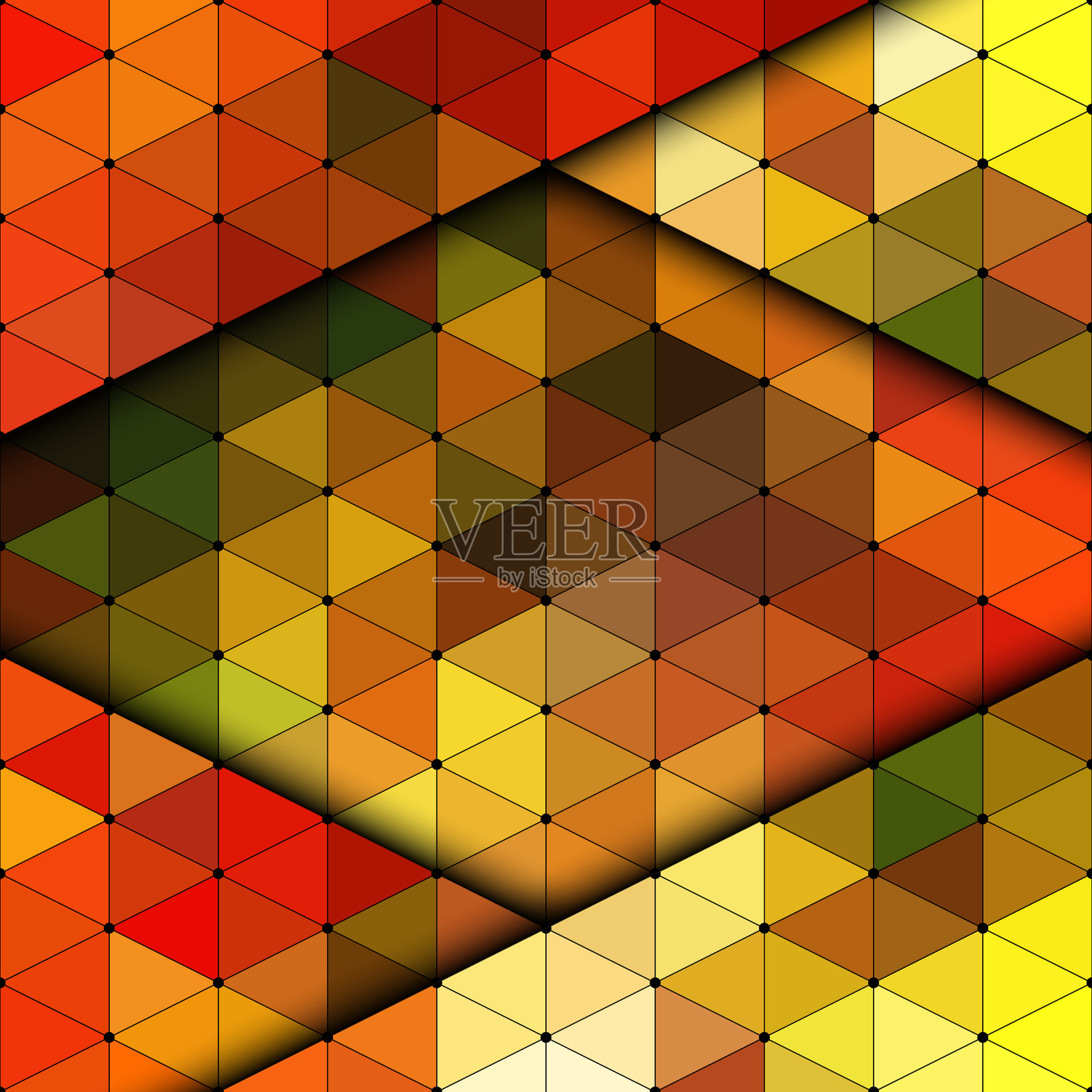 无缝的秋天背景插画图片素材