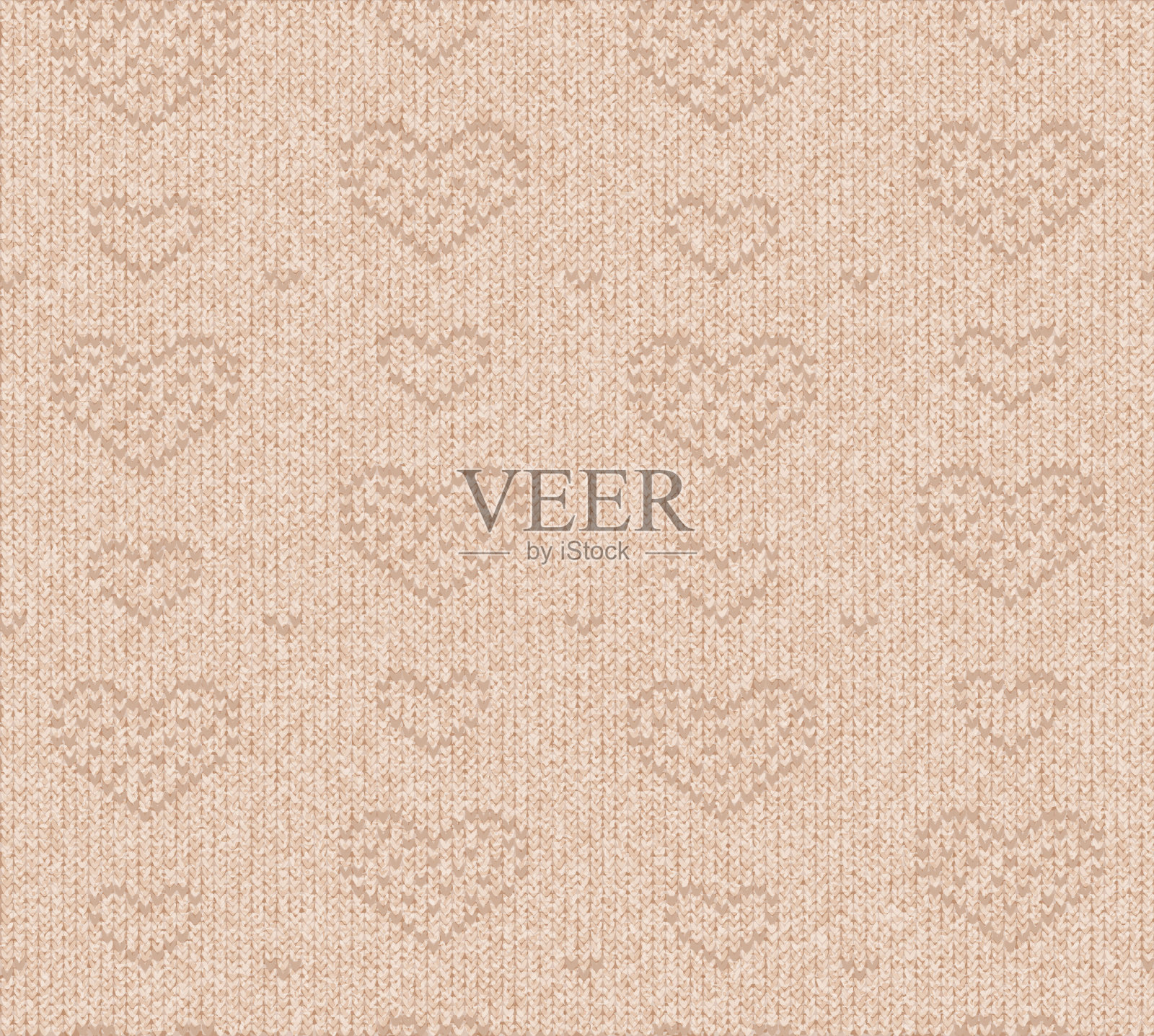 针织心，无缝矢量图案，壁纸，背景。心是爱的象征，是恋人的节日。背景设计，广告，装饰。矢量插图。插画图片素材