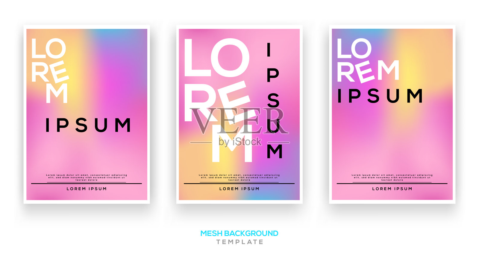 渐变网格模板背景模板设计模板素材