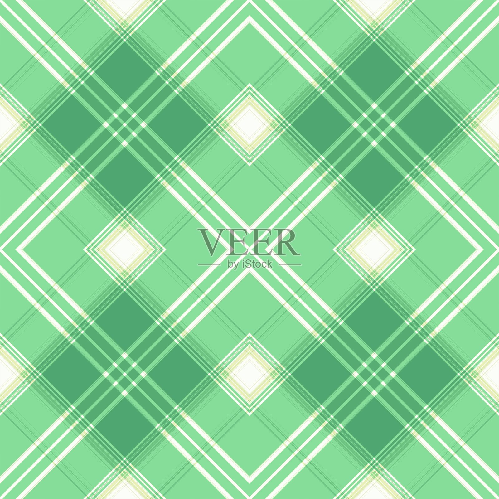 条纹背景，方形格子，矩形无缝图案，抽象的苏格兰。插画图片素材