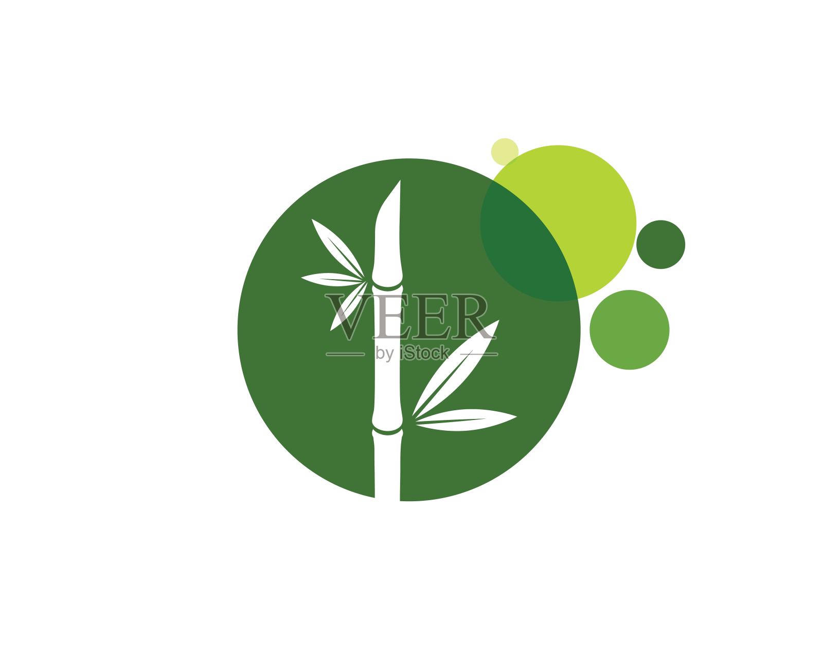 竹矢量图标插图设计元素图片