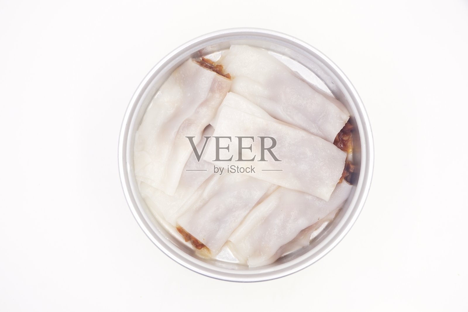 叉烧铺面，一种中式点心照片摄影图片