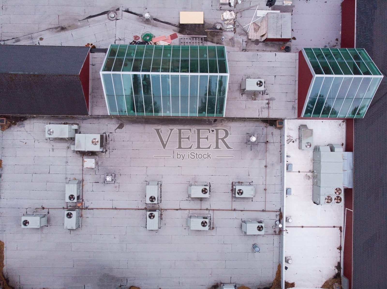 屋顶照片，俯视图，风景拍摄照片摄影图片