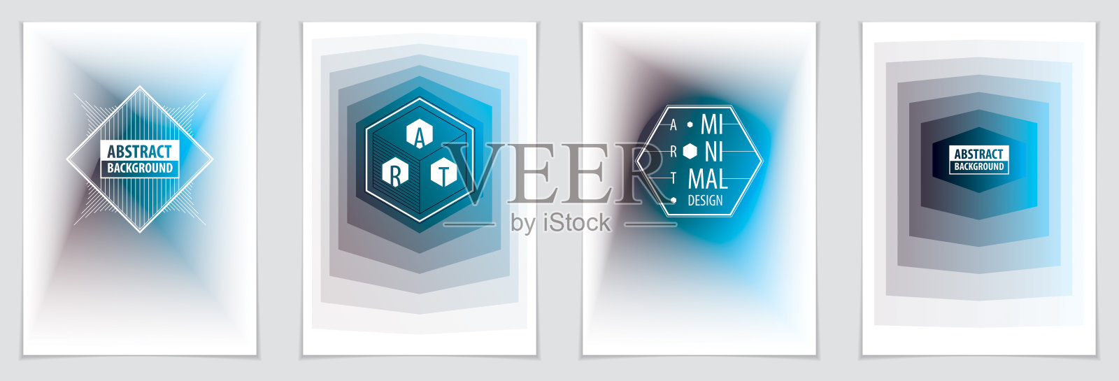 最低限度的传单，小册子，年度报告包括模板。Web，商务或事件矢量图形设计模板集。封面设计简约。A4打印格式。设计模板素材