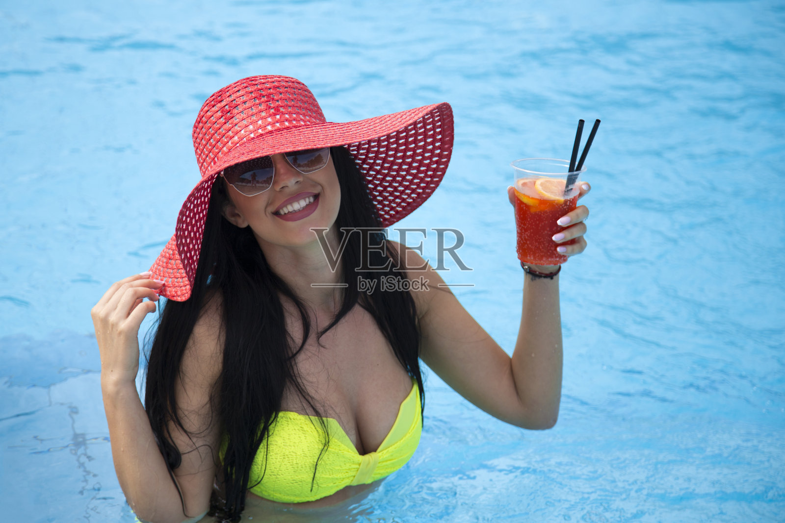 夏天快乐照片摄影图片