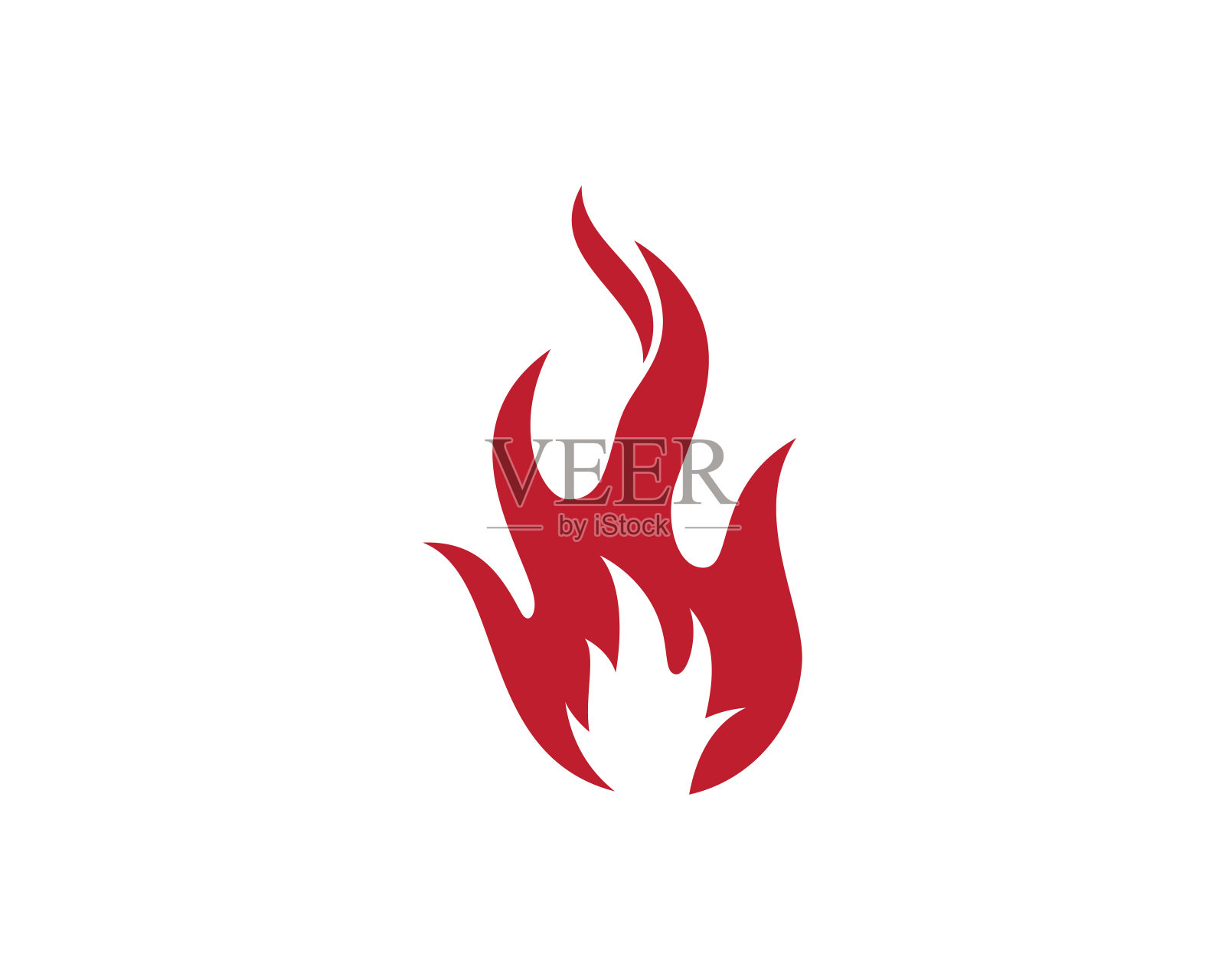 火符号矢量图标插图图标素材