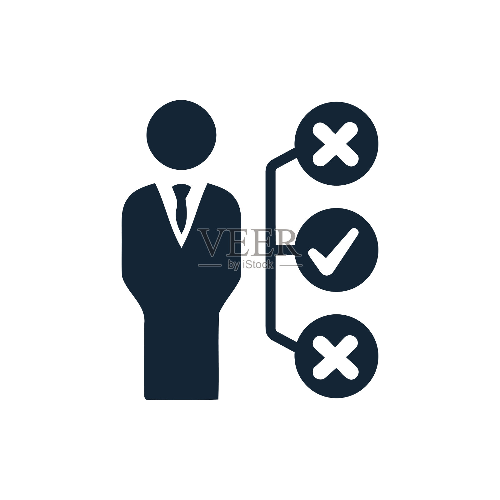 商业决策，商业计划，决策，管理，计划，计划，战略图标设计元素图片