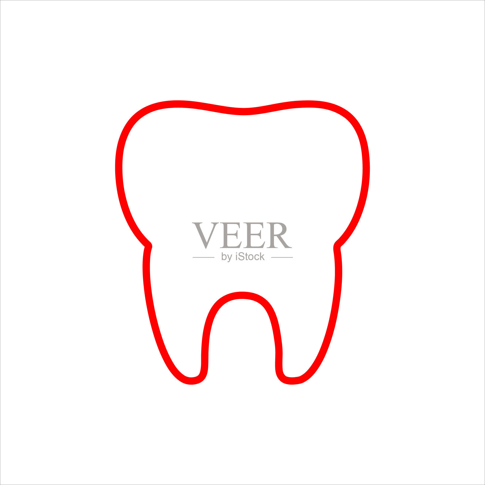 平线矢量齿图标插画图片素材