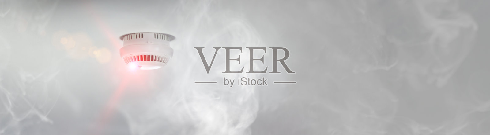 公寓烟雾报警器照片摄影图片