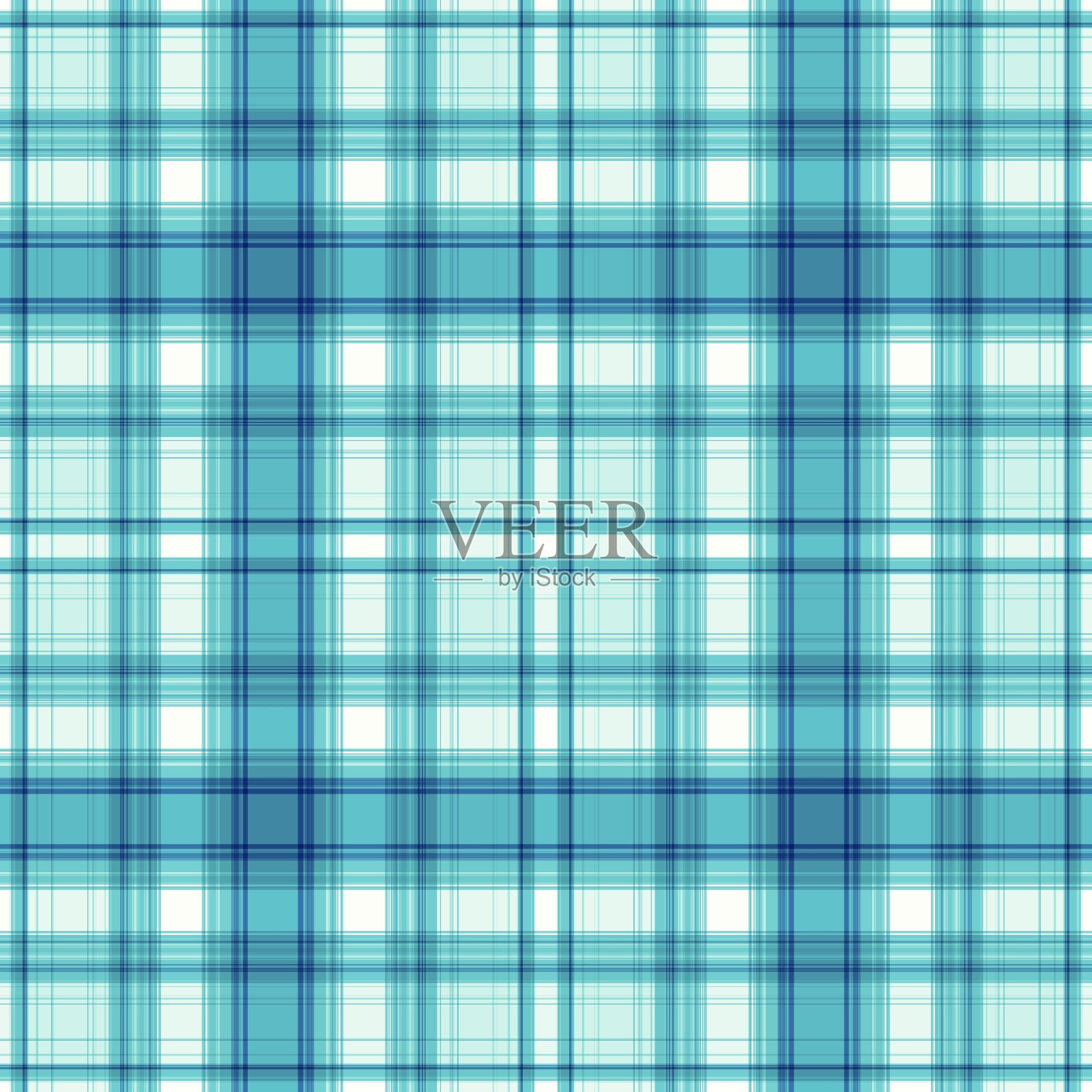 时尚的方形条纹图案，织物。格子。插画图片素材