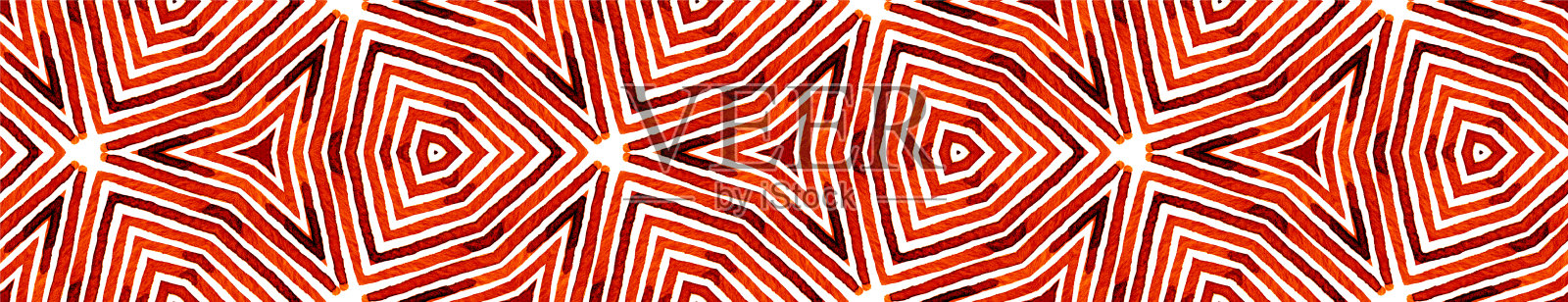 酒红色无缝边框滚动。几何Waterco插画图片素材