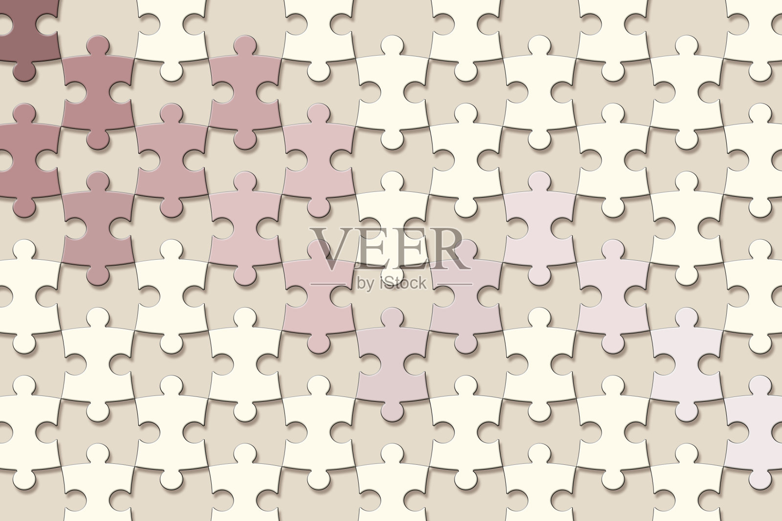 带有谜题的抽象背景插画图片素材