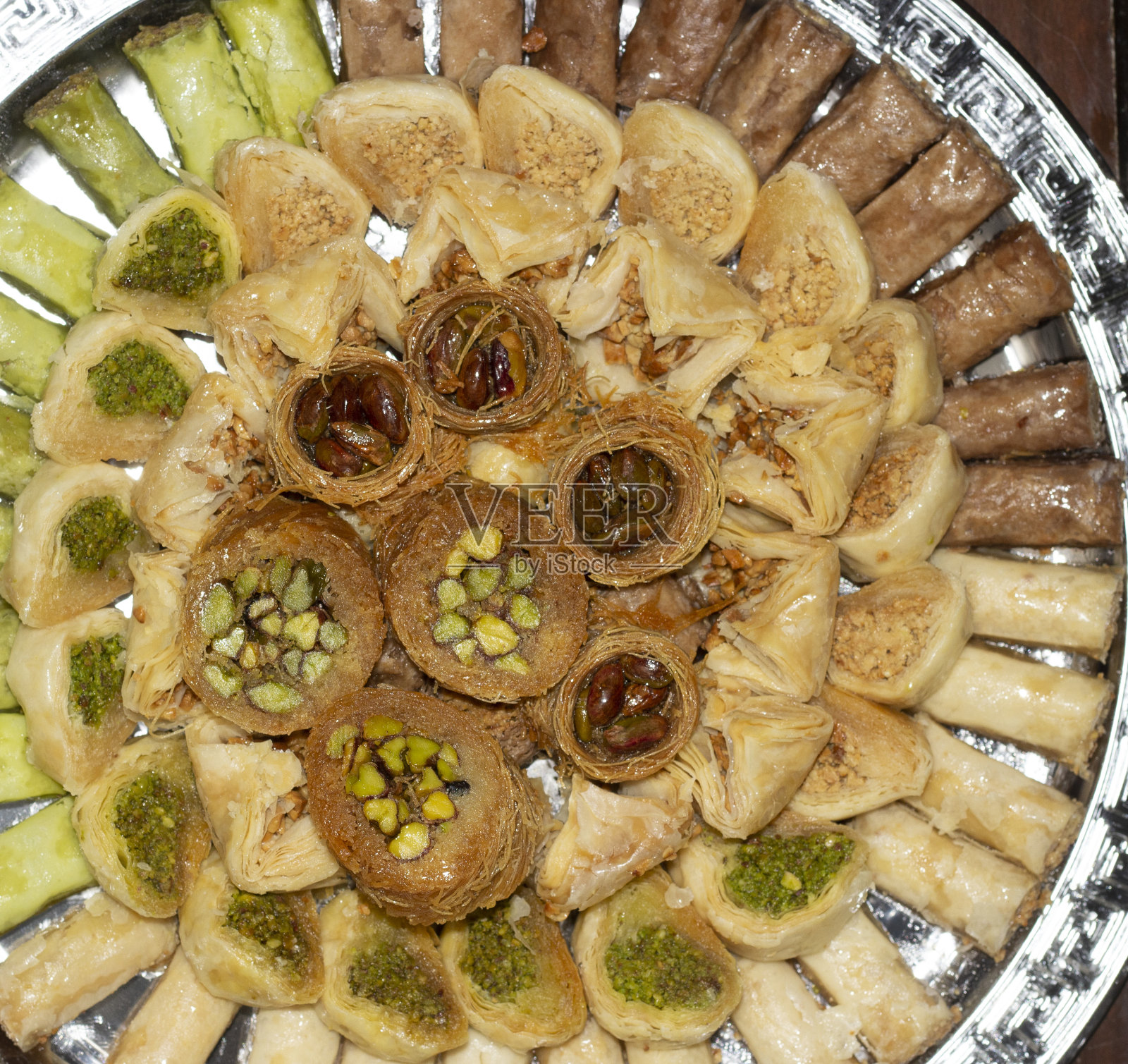 阿拉伯甜点照片摄影图片