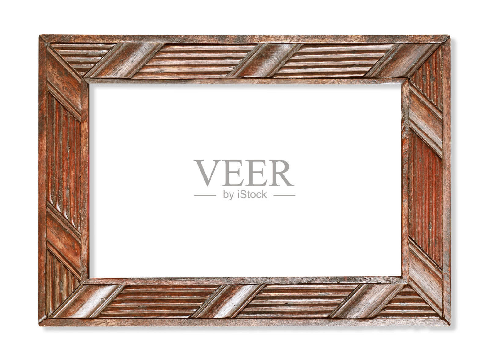 旧框架，木框架孤立在白色照片摄影图片