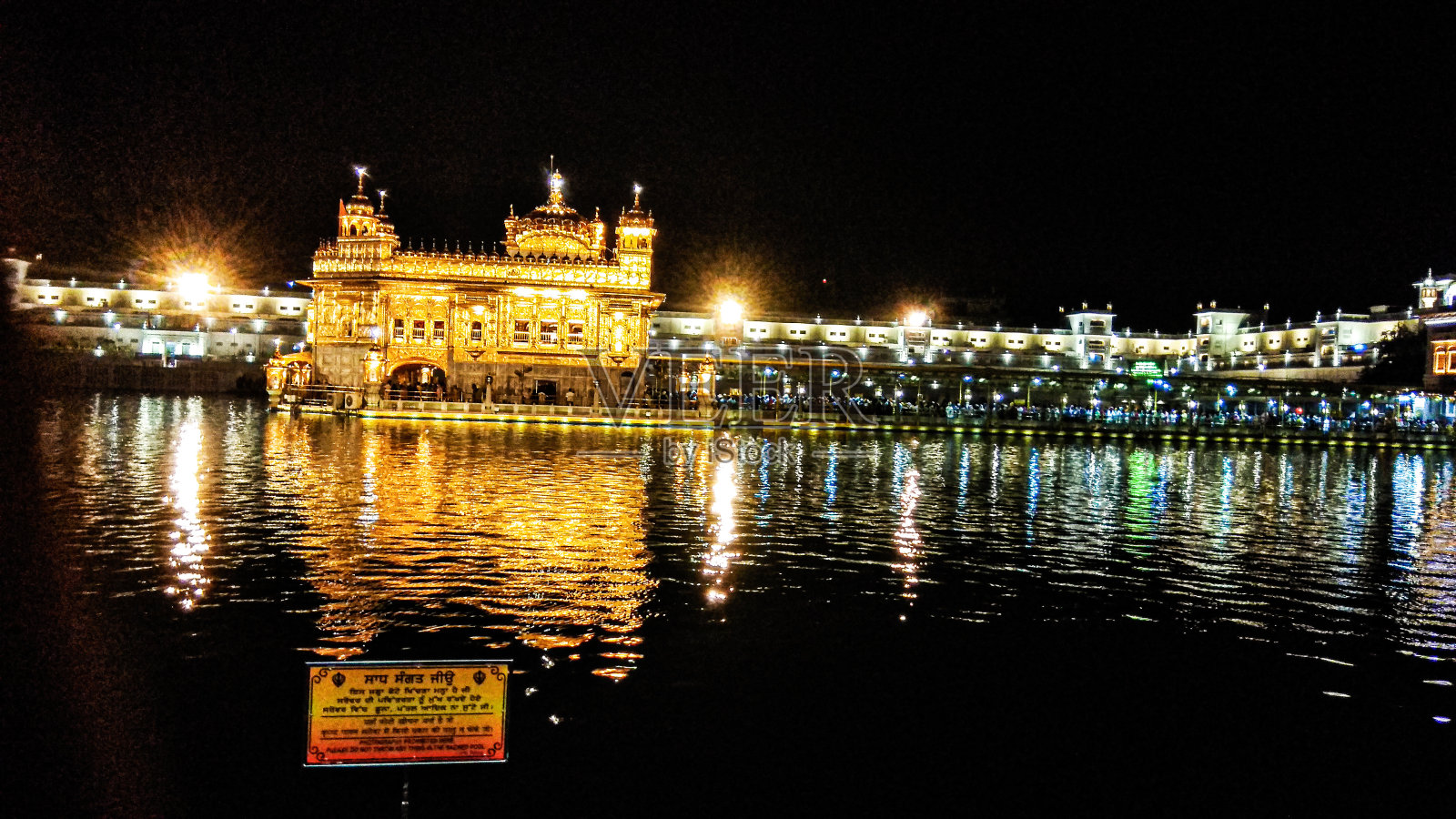 印度金庙。照片摄影图片