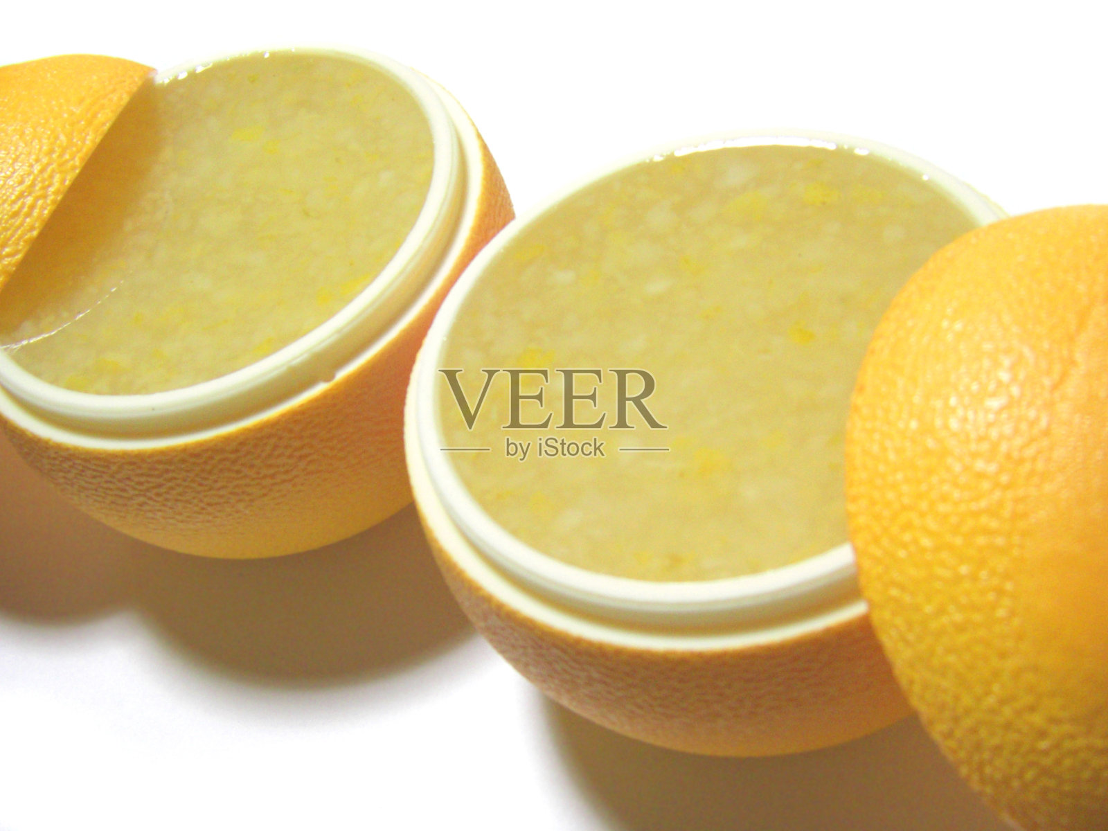 橙色的果冻照片摄影图片