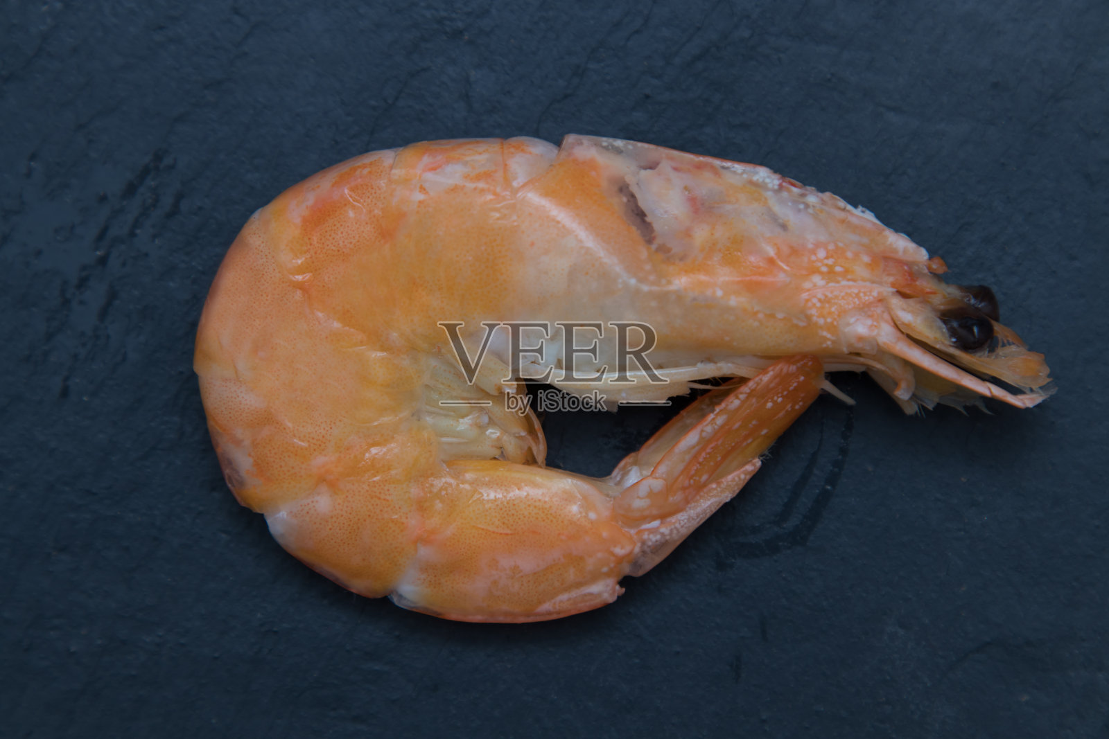 海鲜，对虾准备和堆叠照片摄影图片