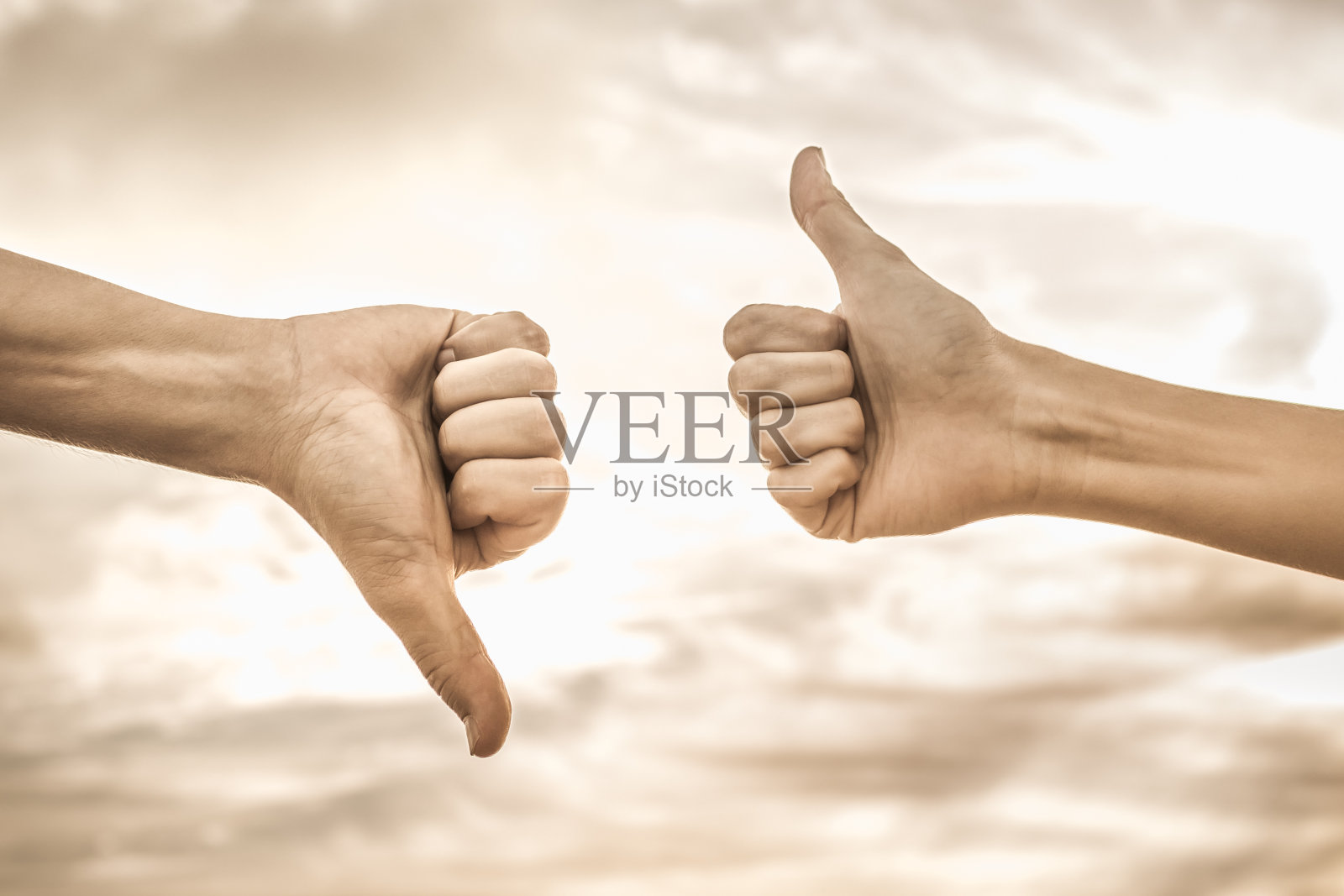 是或否的概念。照片摄影图片