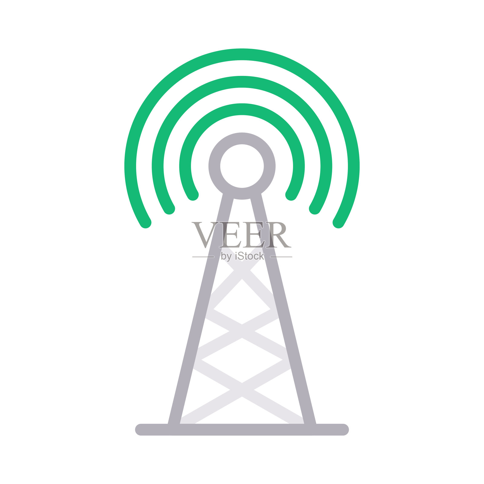 天线插画图片素材