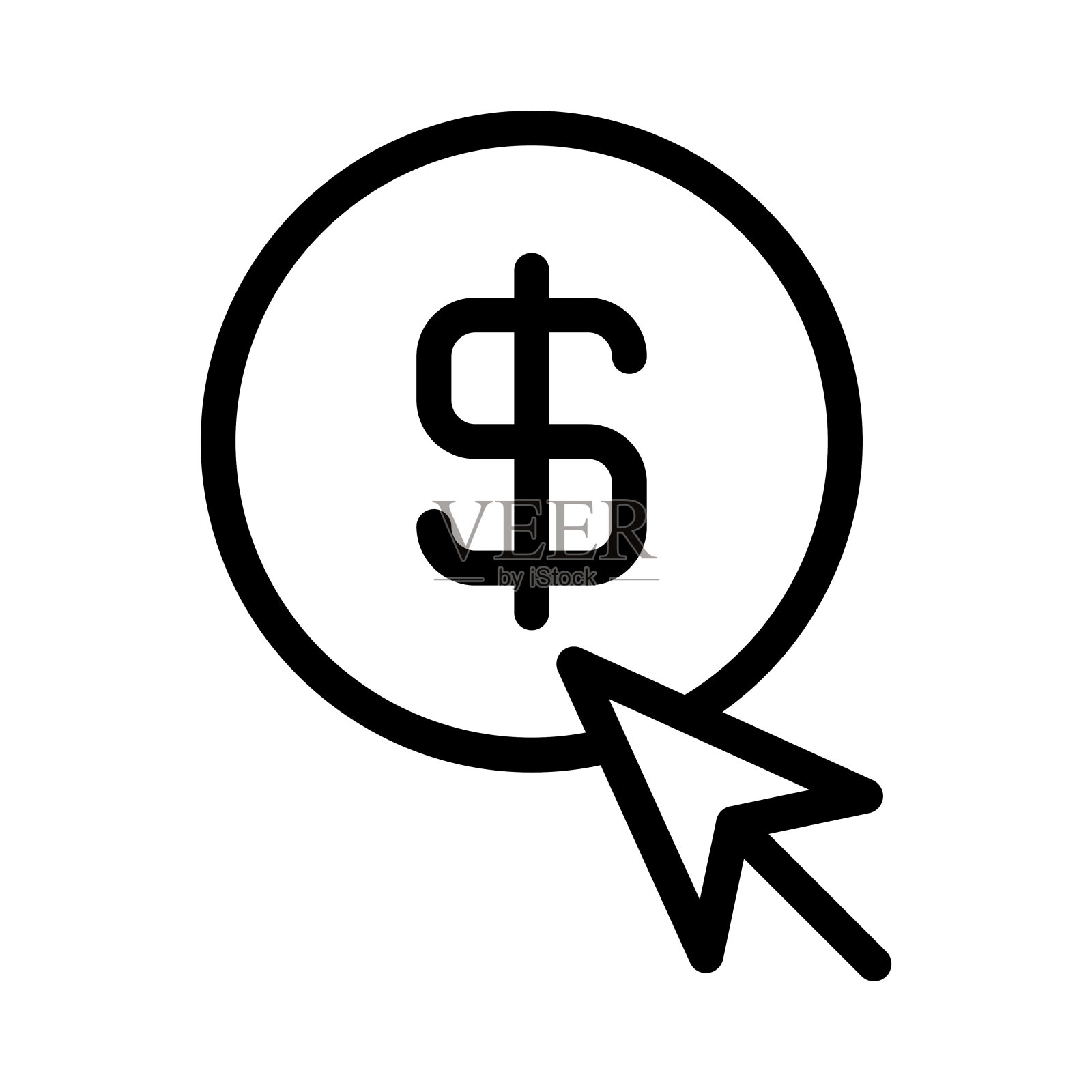 美元插画图片素材