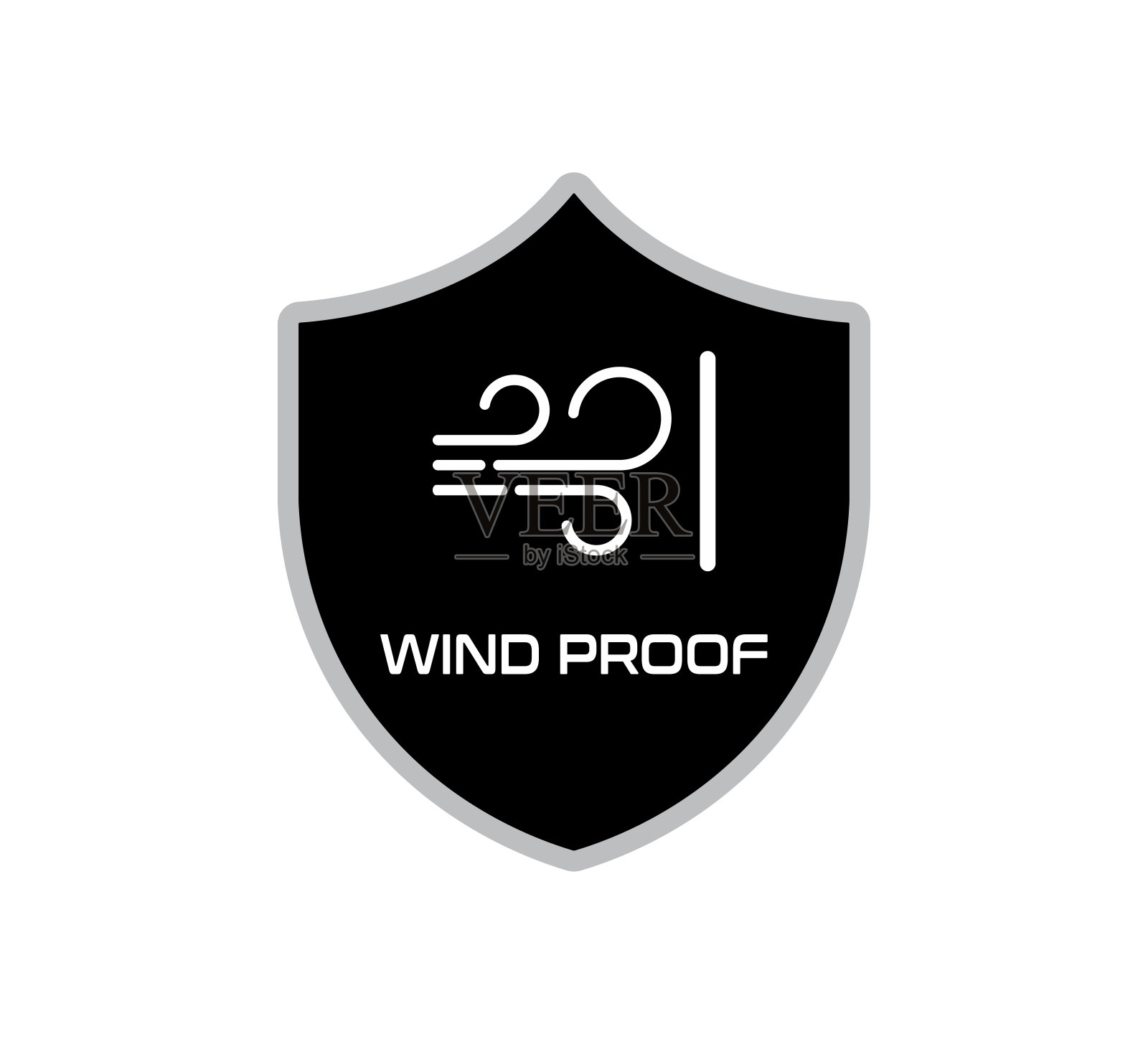 防风图标，矢量设计插画图片素材