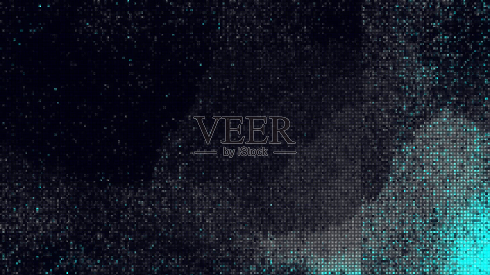 独特设计的抽象数字像素噪声故障错误视频破坏照片摄影图片