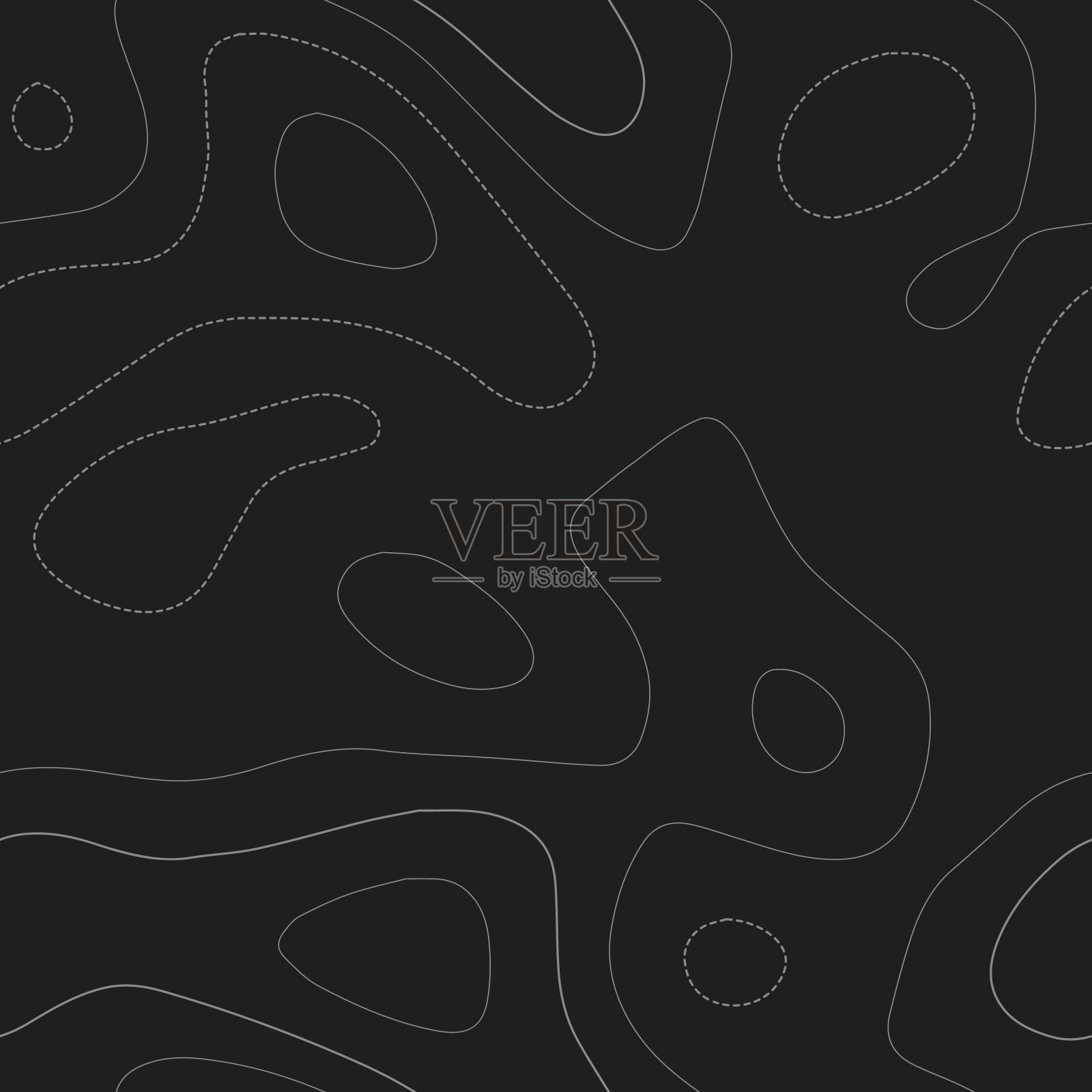 抽象的地形。插画图片素材