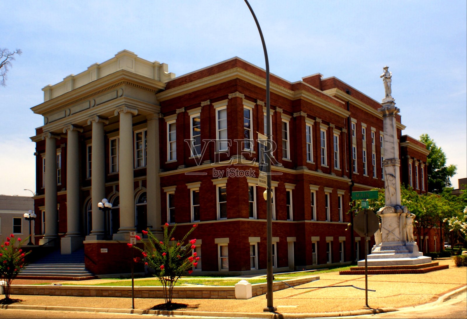 福勒斯特县法院照片摄影图片