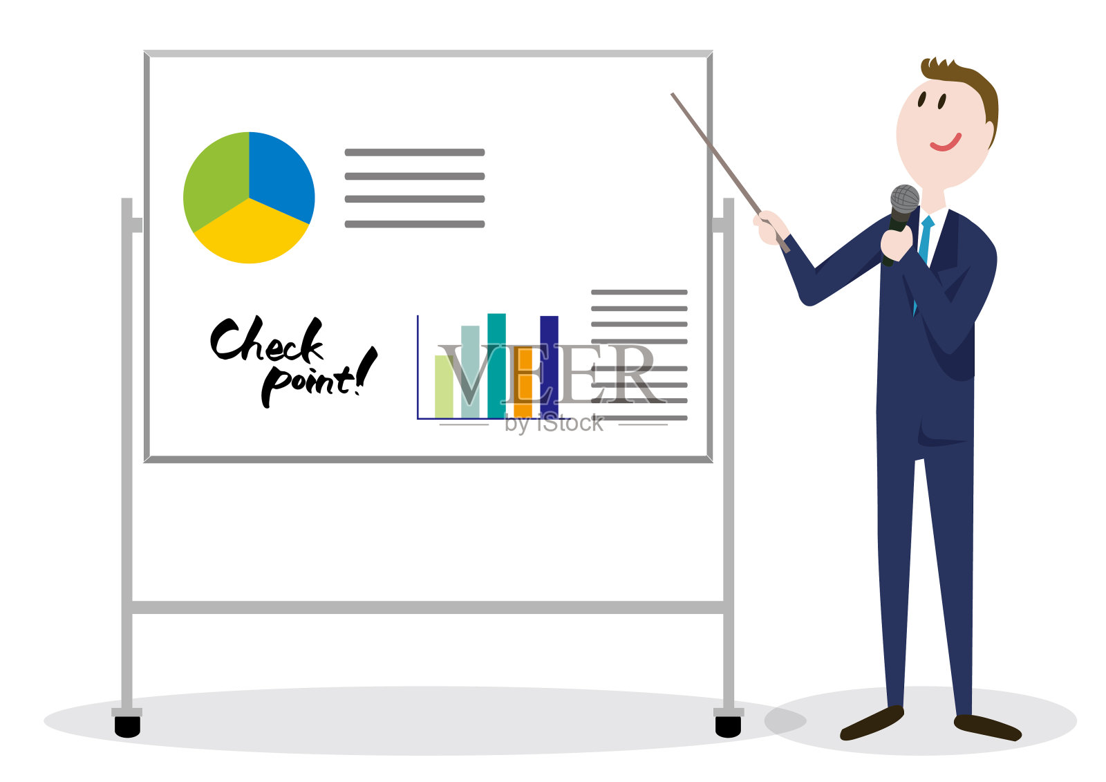 商人材料插画图片素材