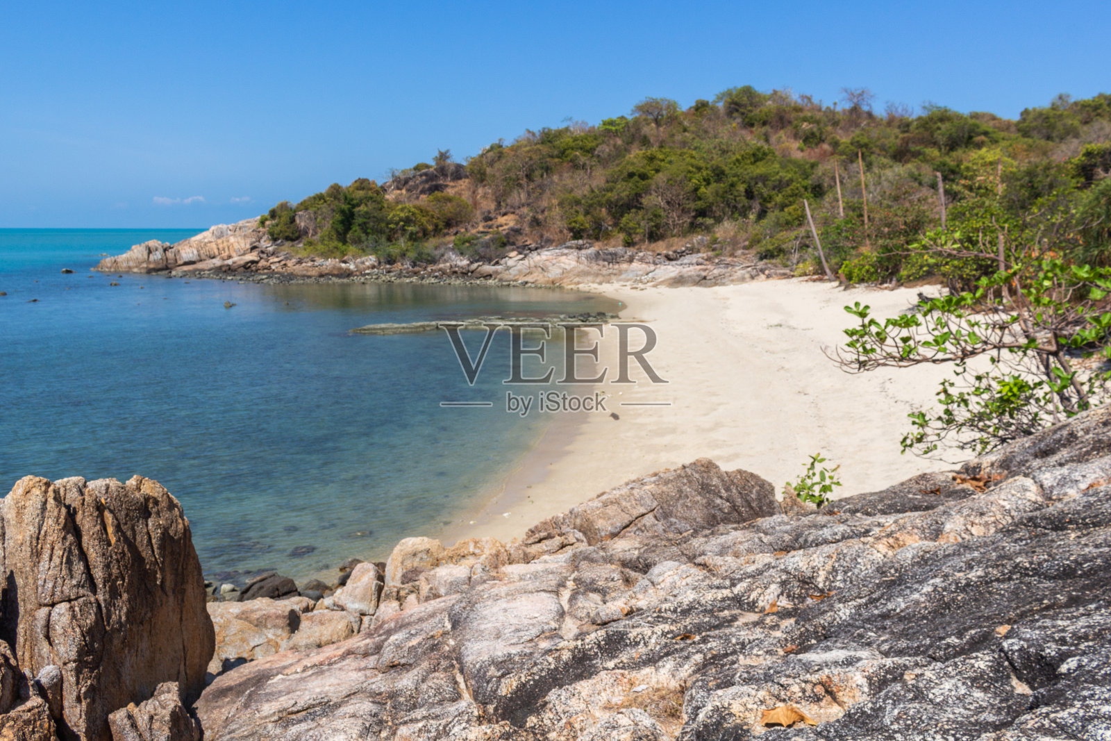 通松湾，非官方的海滩苏梅岛照片摄影图片