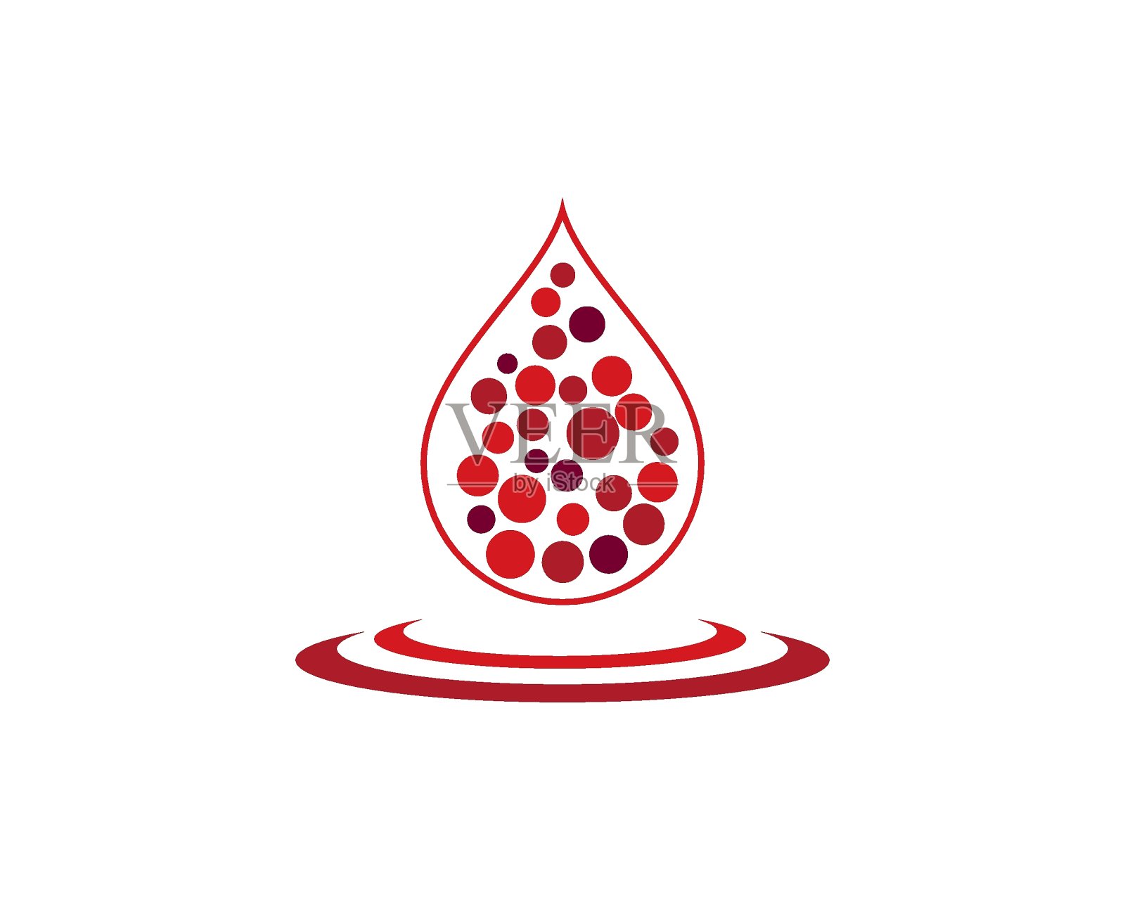 血图标矢量插画图片素材