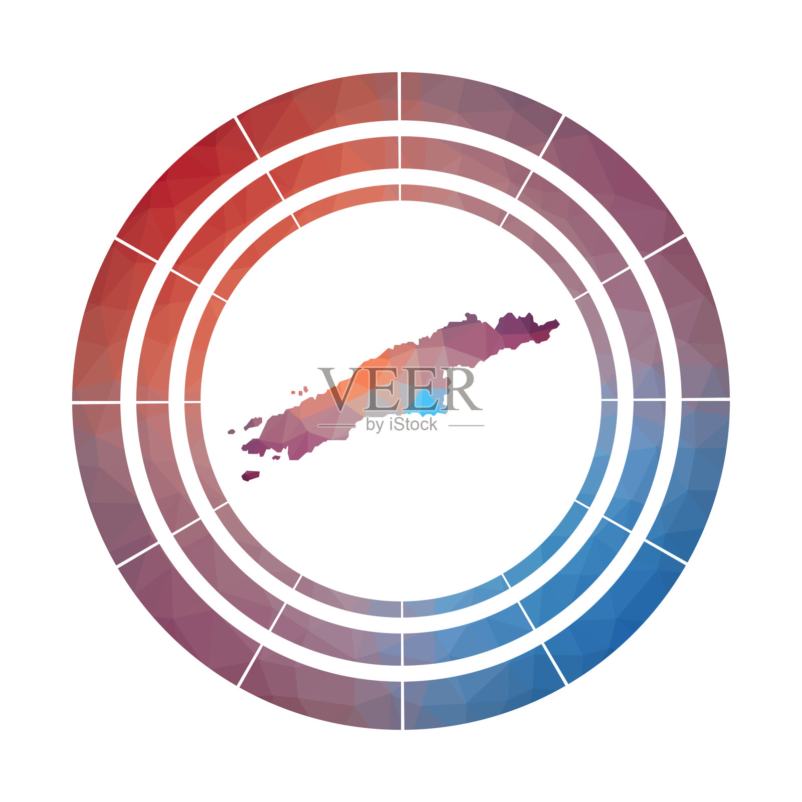 九头蛇徽章。插画图片素材