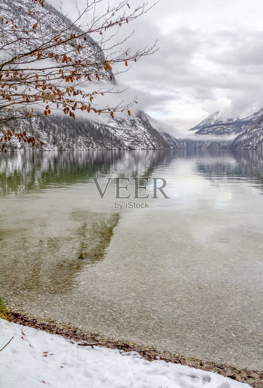 Koenigssee在巴伐利亚照片摄影图片