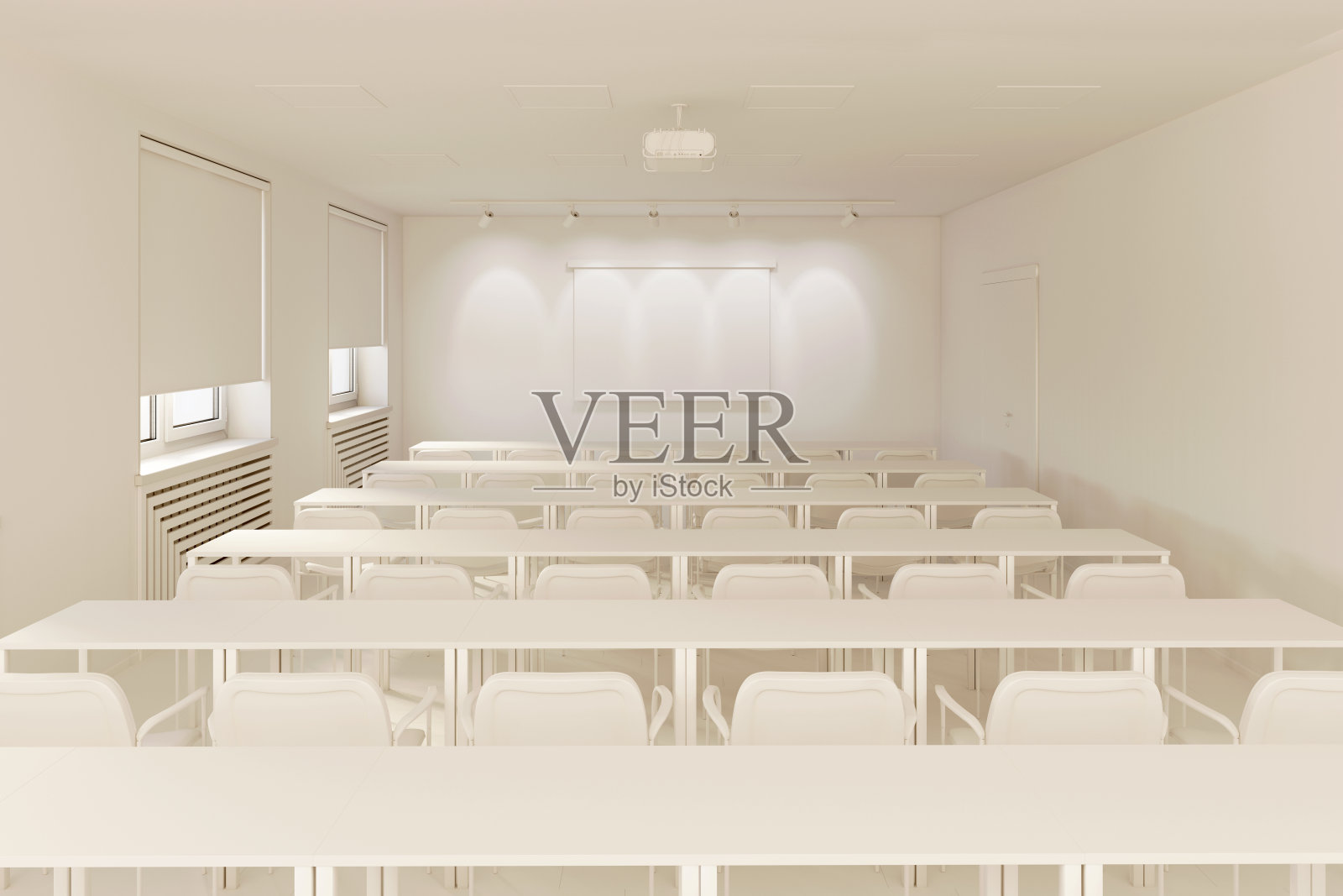 会议室里用的是白色的电脑照片摄影图片