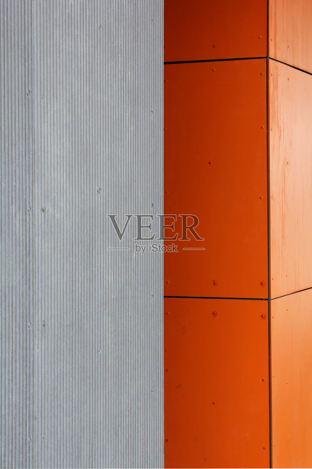 城市建筑的一部分，抽象的彩色背景照片摄影图片