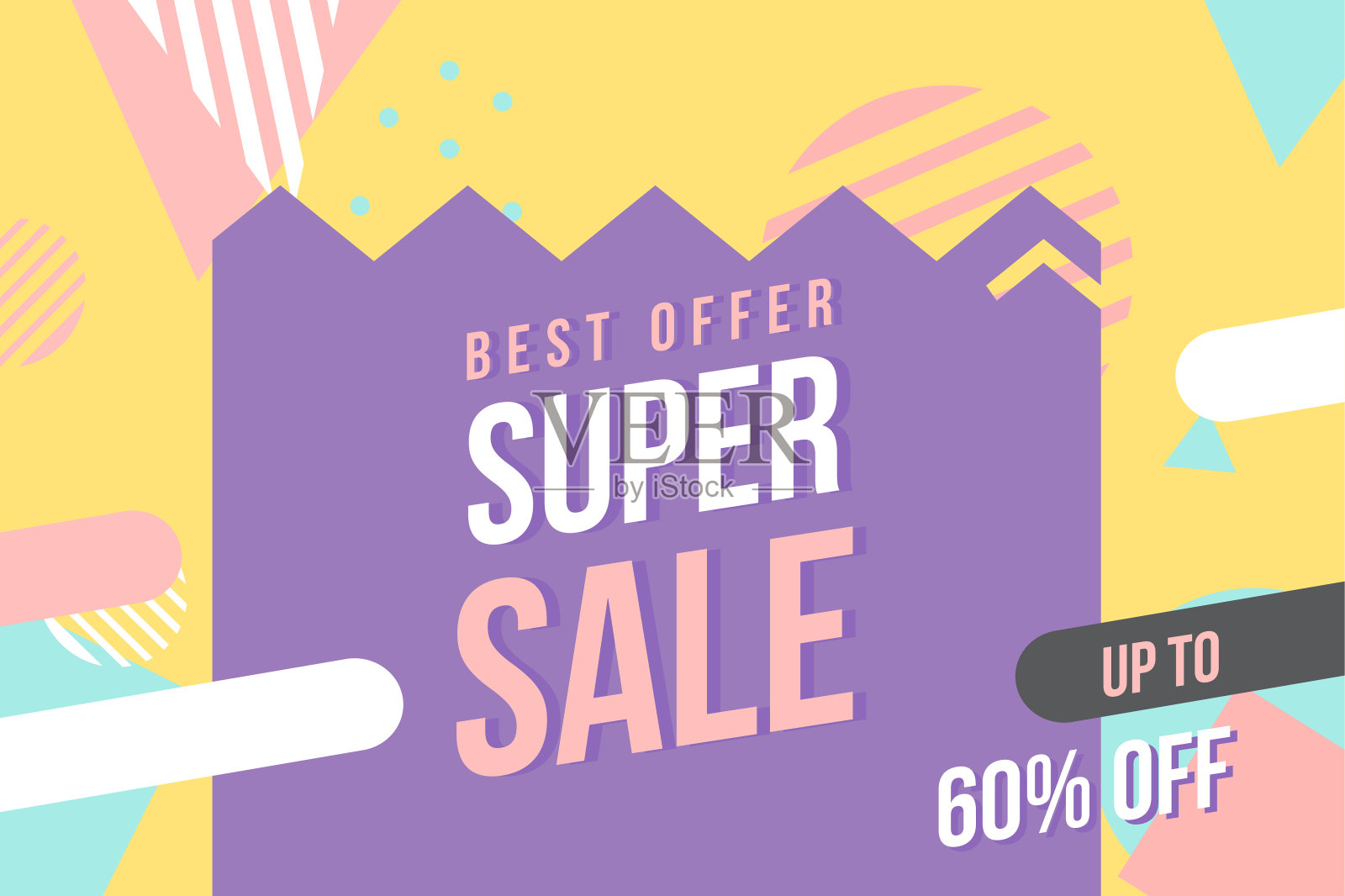 销售横幅模板设计设计元素图片