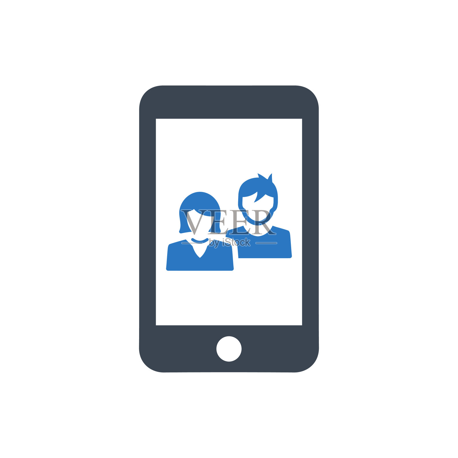 社交媒体好友图标图标素材