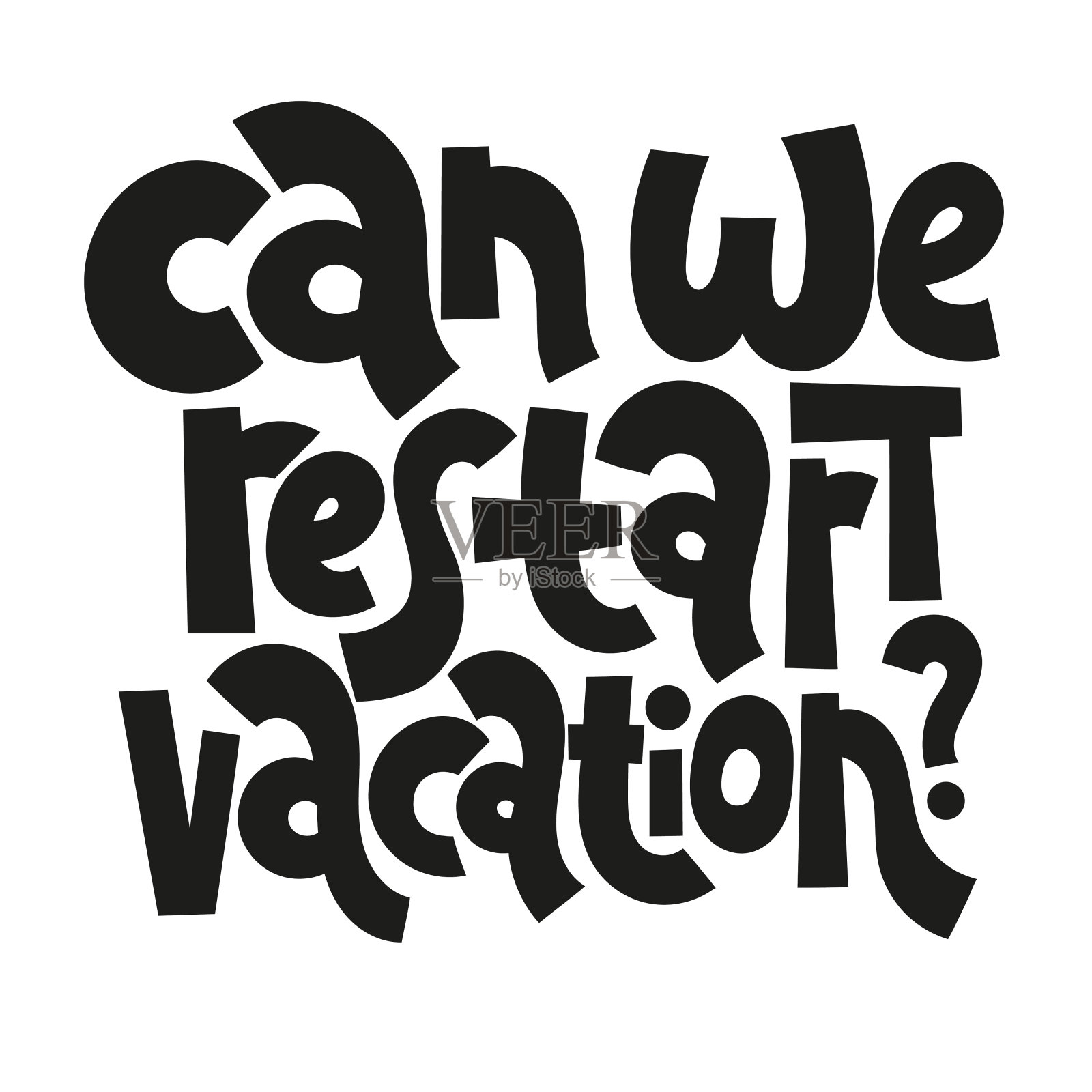 手绘关于假期的引言插画图片素材