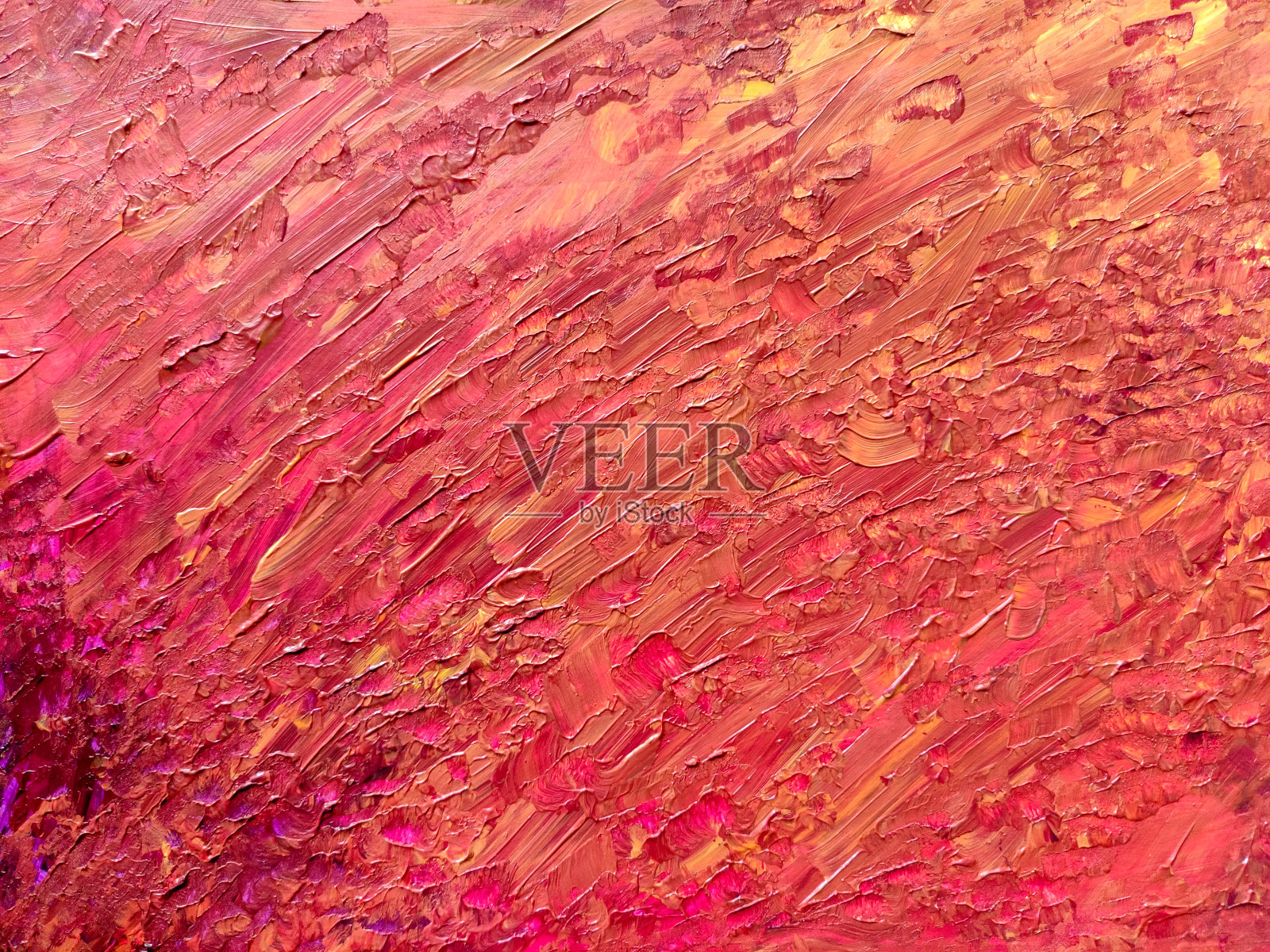 粉色、黄色和橙色的抽象艺术背景照片摄影图片