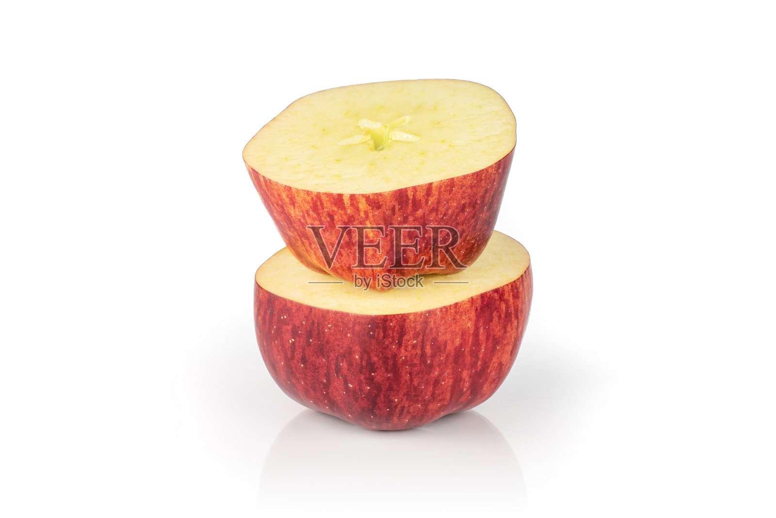 苹果红，鲜，白照片摄影图片