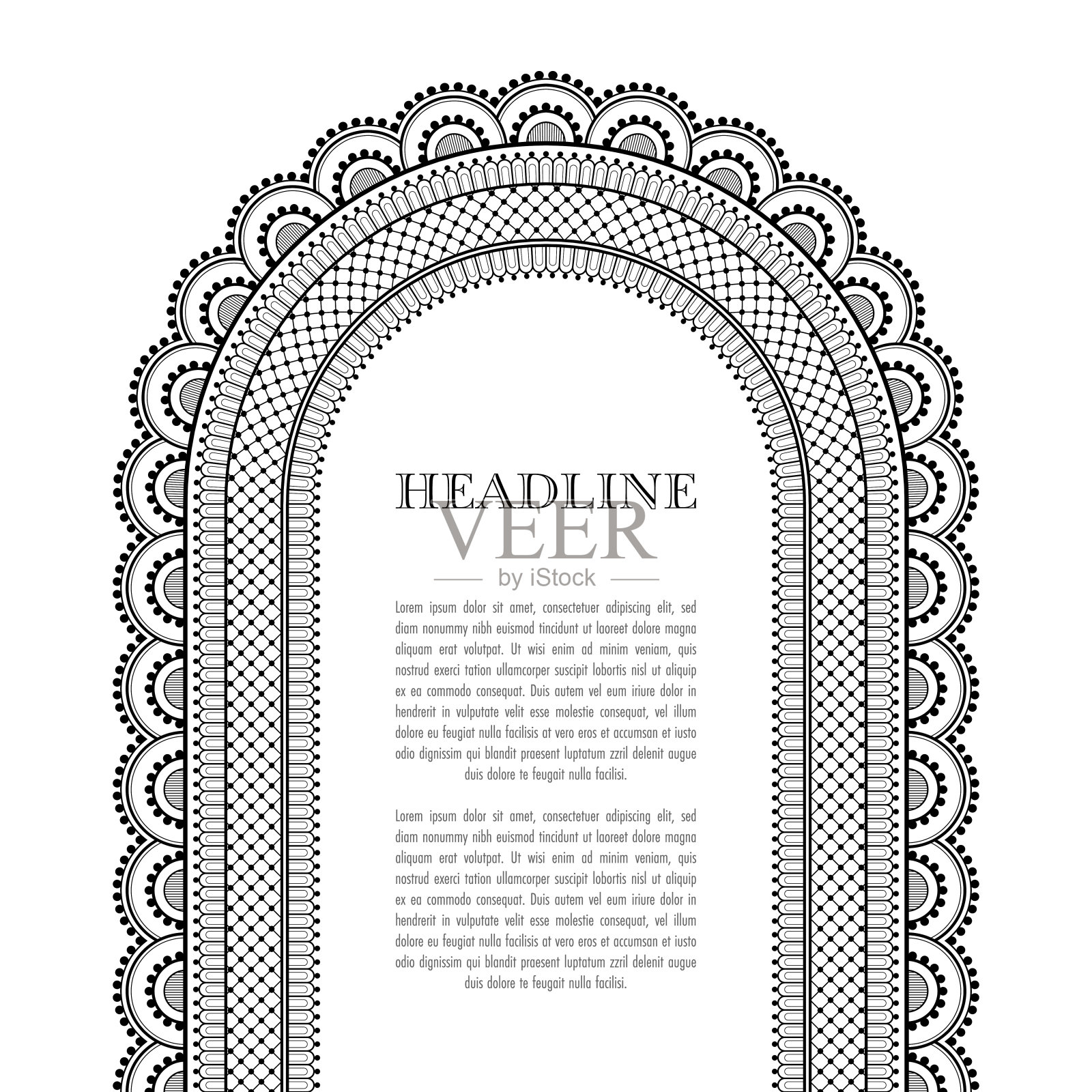 东方装饰模式设计元素图片