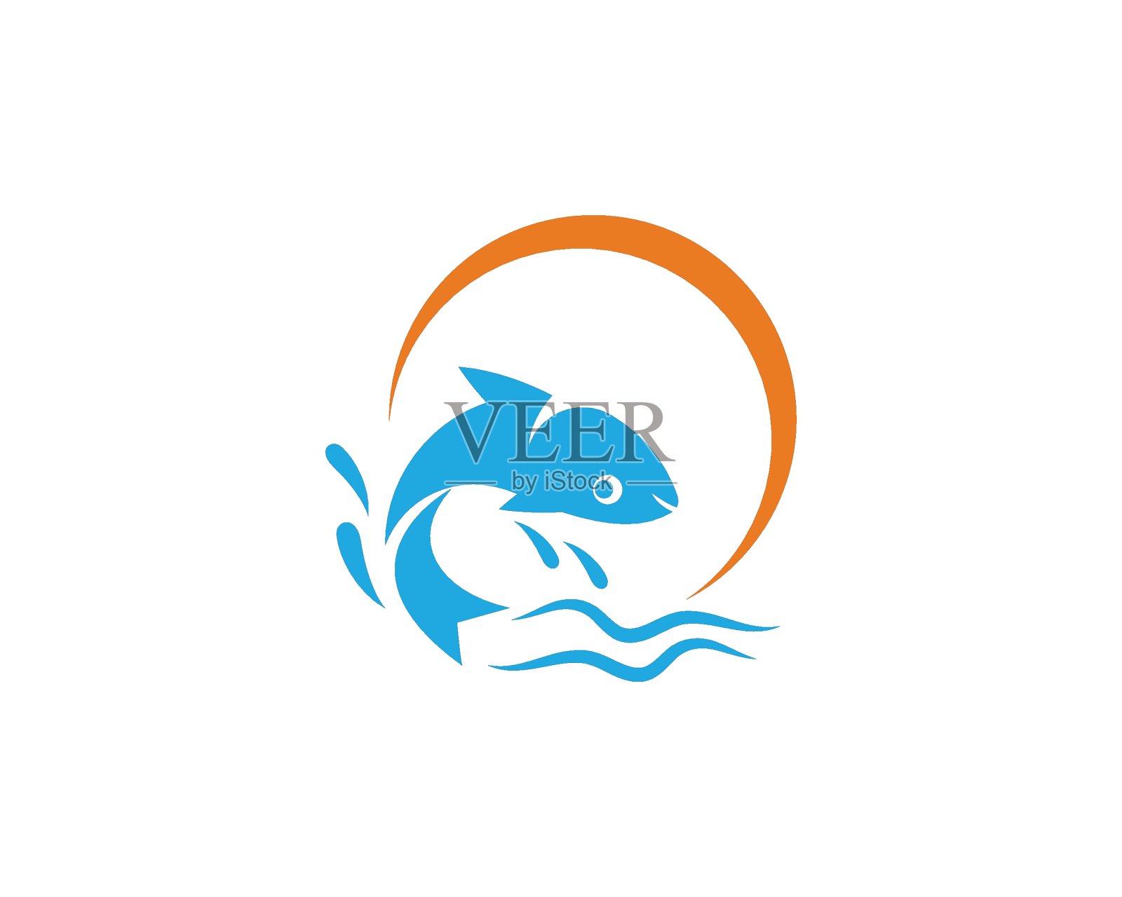 鱼模板插画图片素材