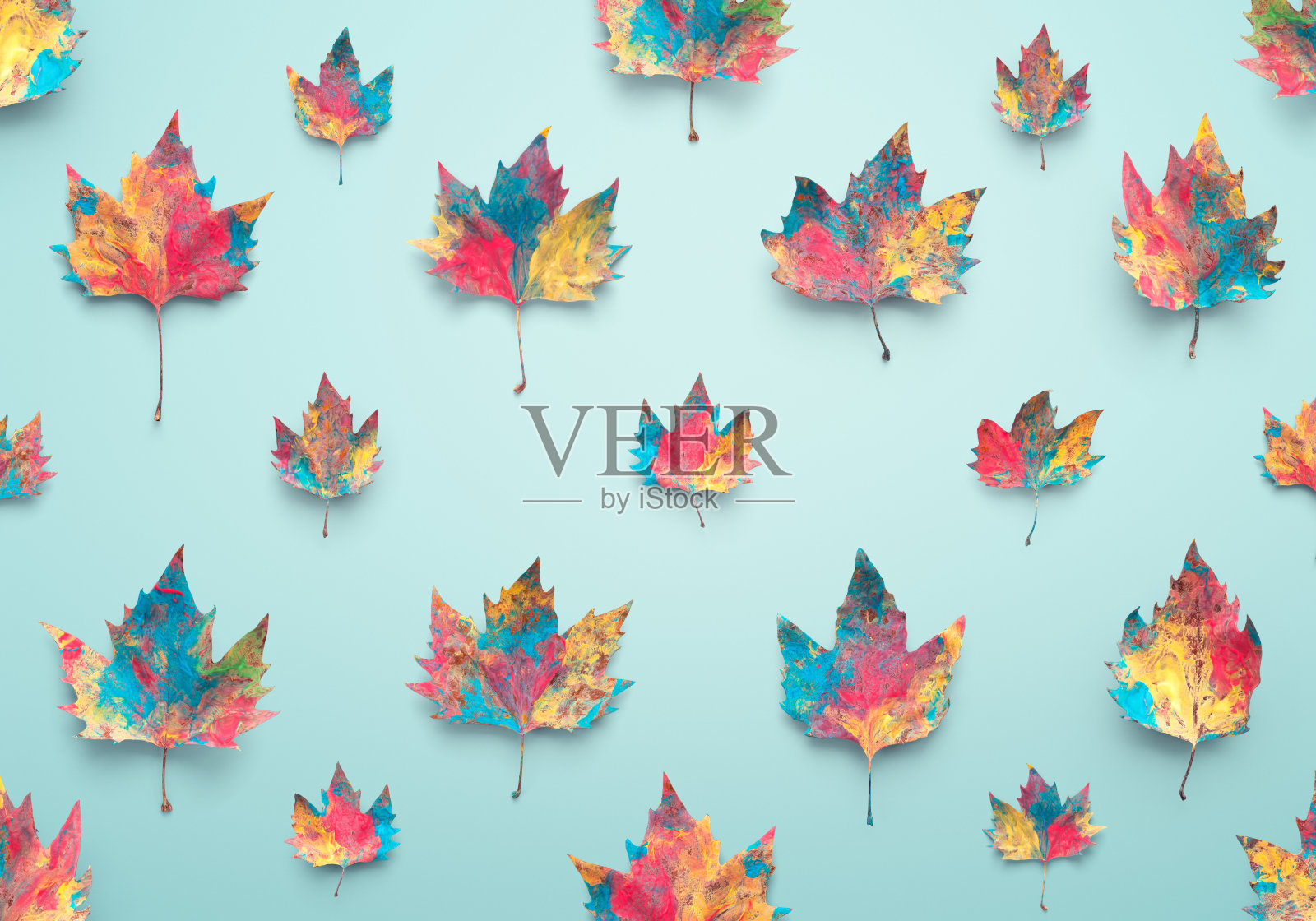 丰富多彩的秋天背景照片摄影图片