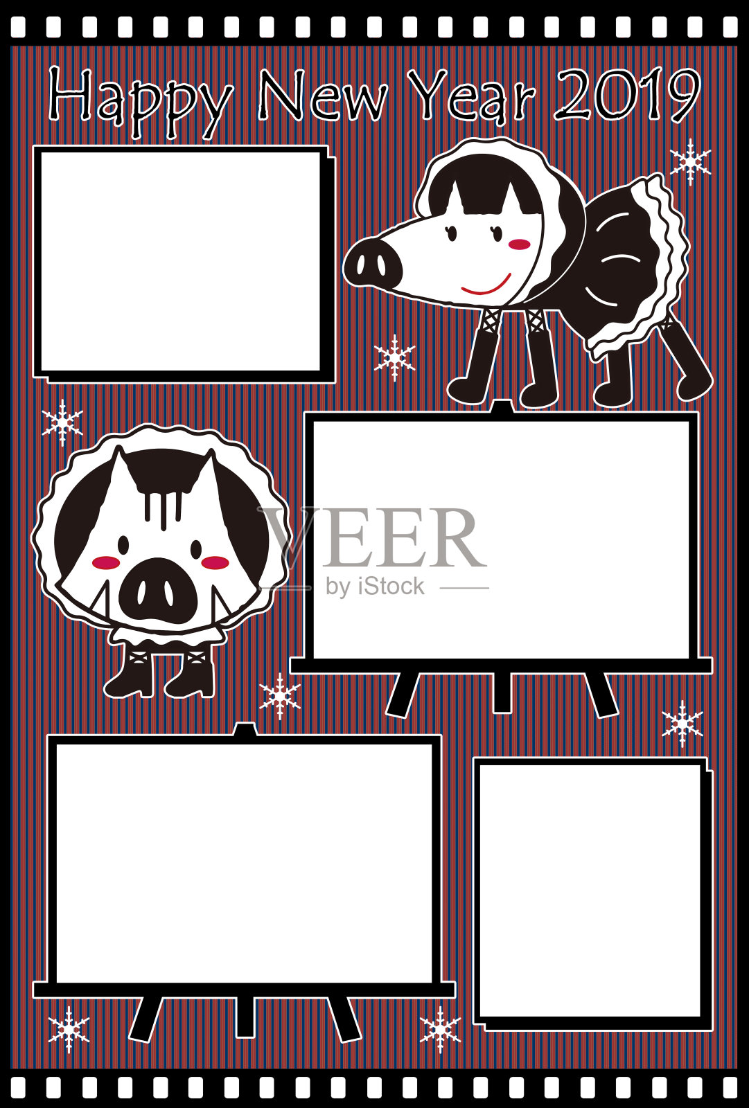 Innoshi插图贺卡模板插画图片素材