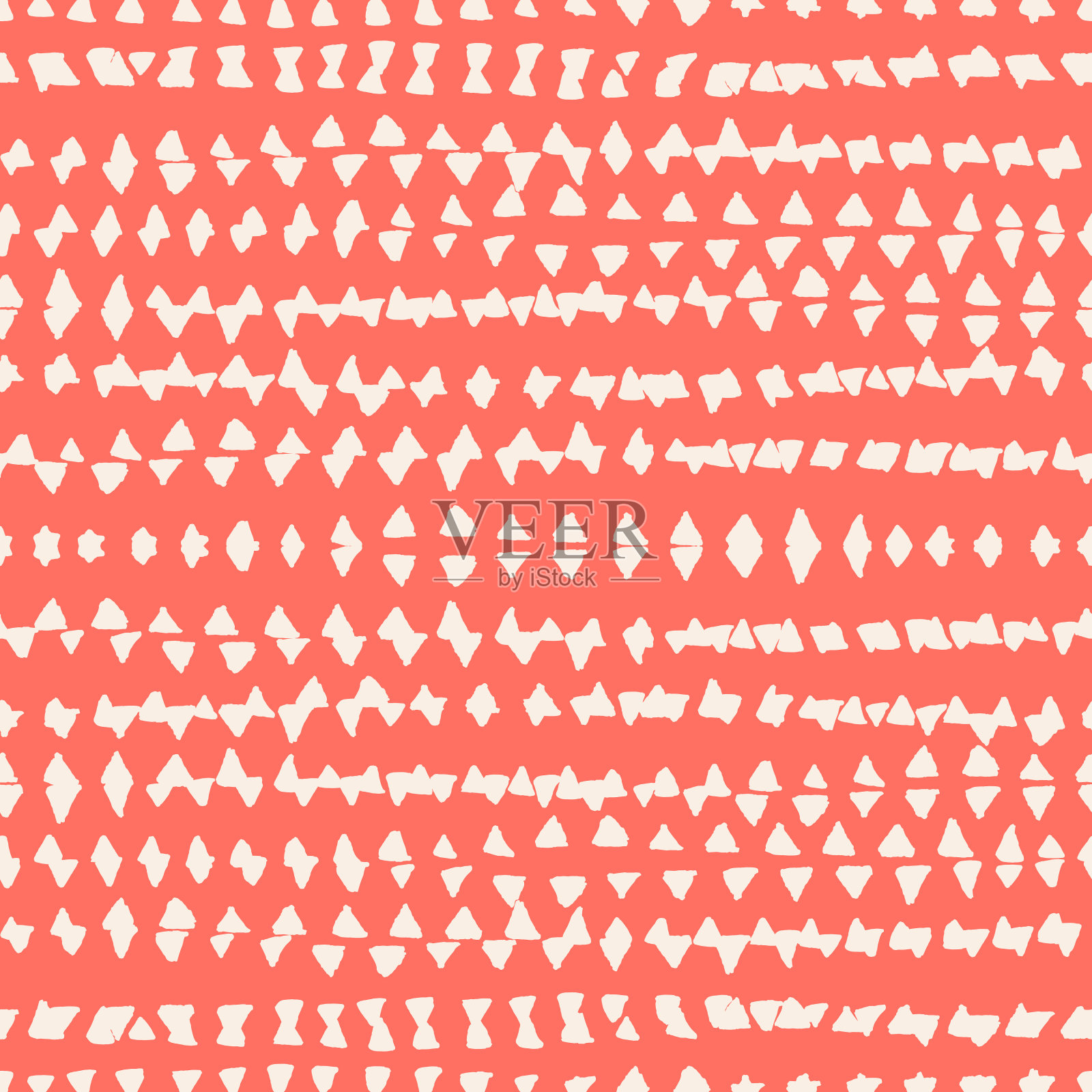 扎染无缝图案。插画图片素材