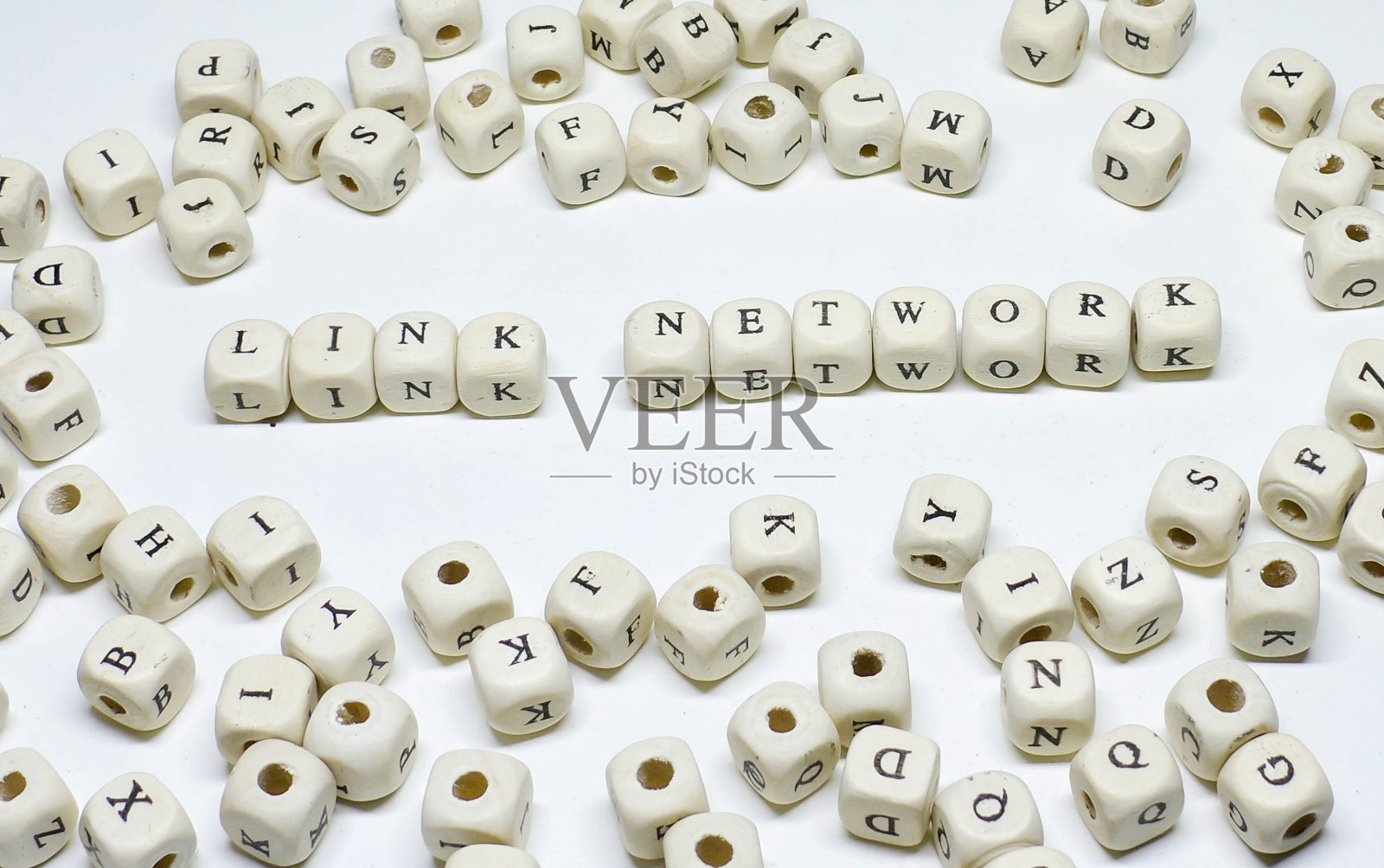 网上营销术语以白木ABC为背景链接网络照片摄影图片