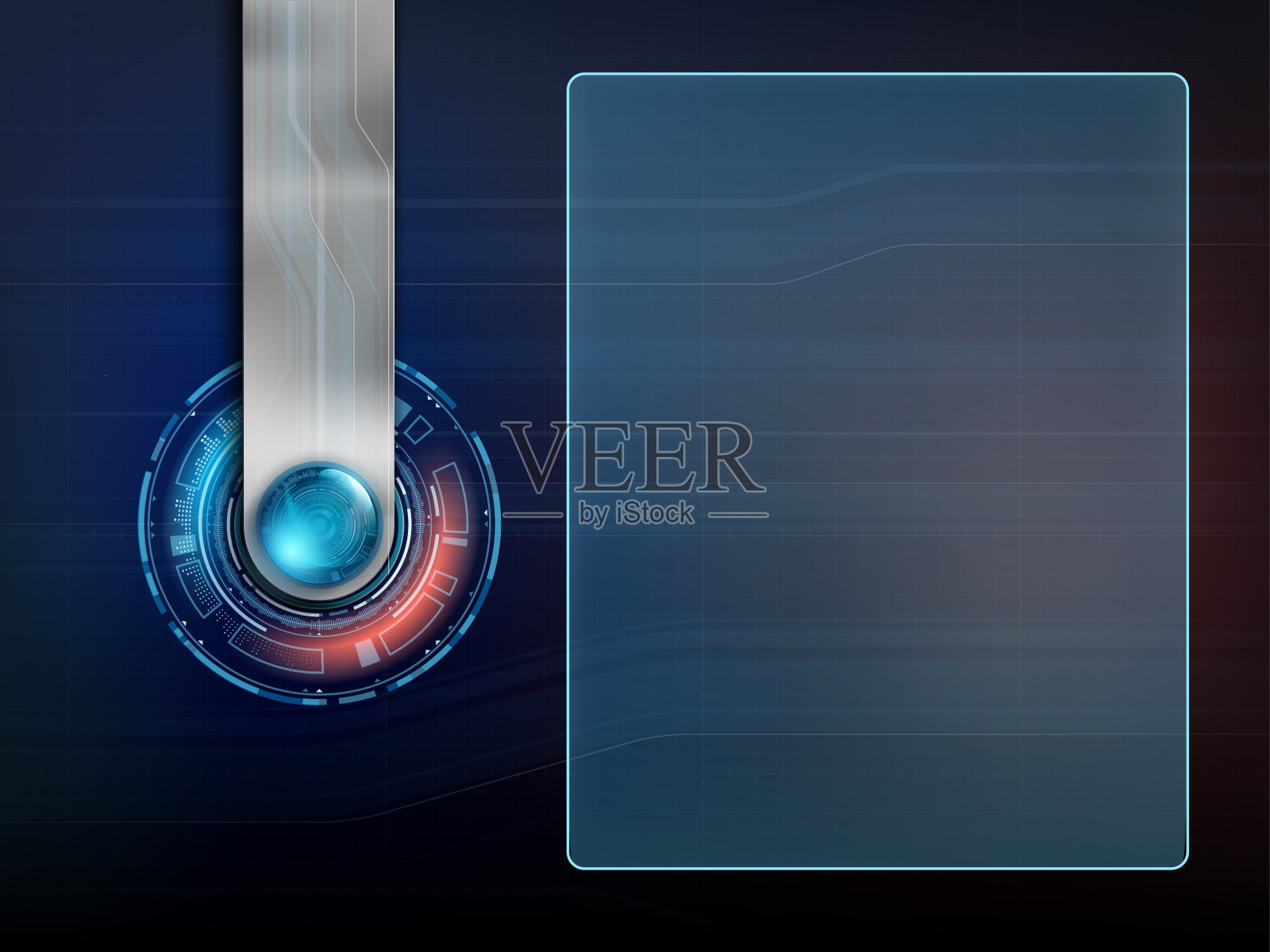 具有边框的开关按钮。技术背景插画图片素材