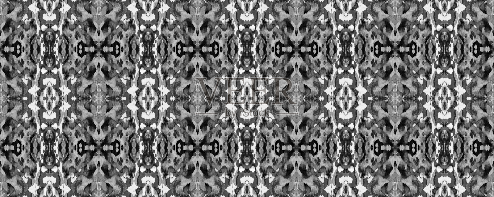 民族无缝模式。插画图片素材