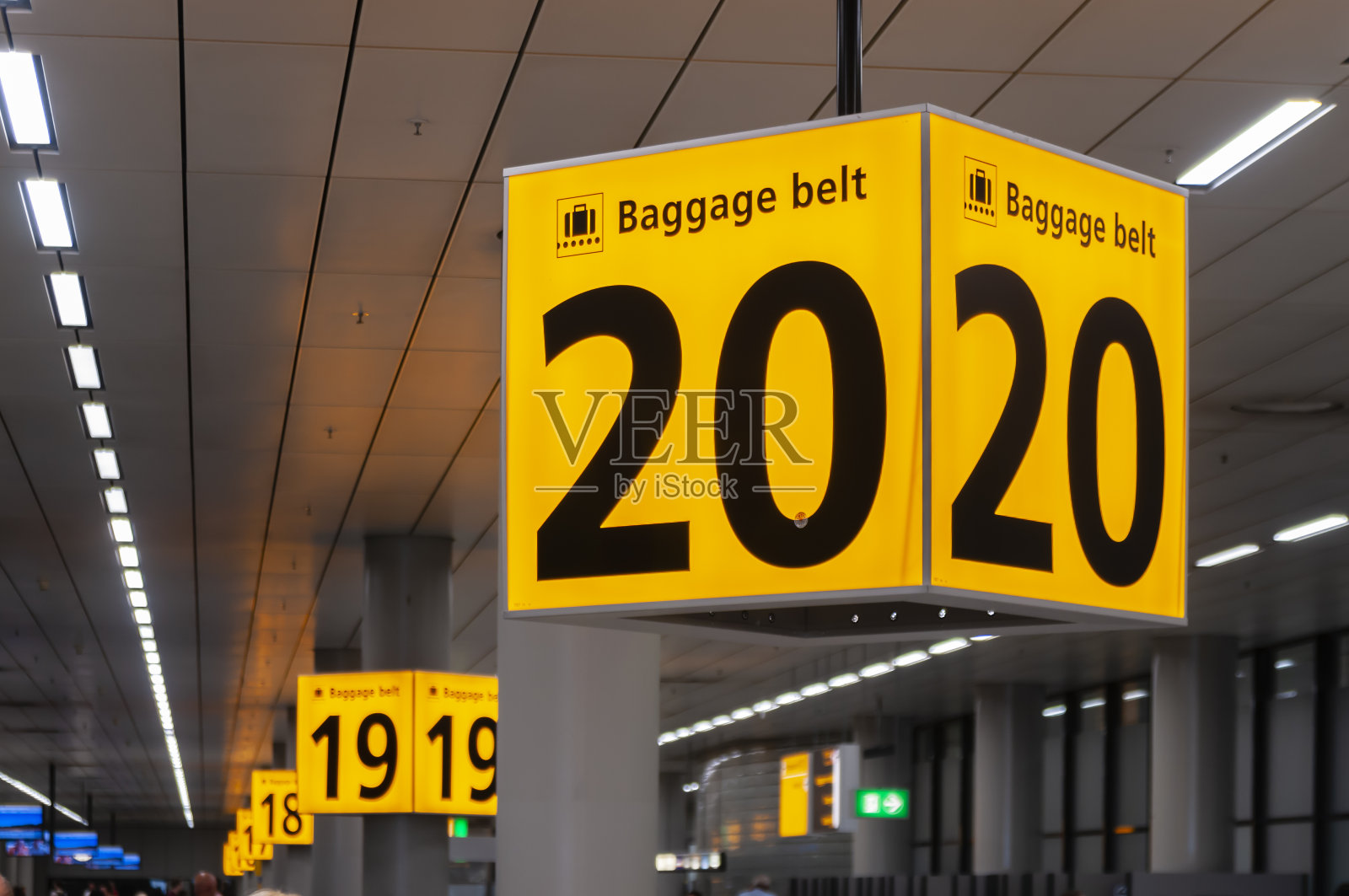 史基浦机场的行李传送带照片摄影图片