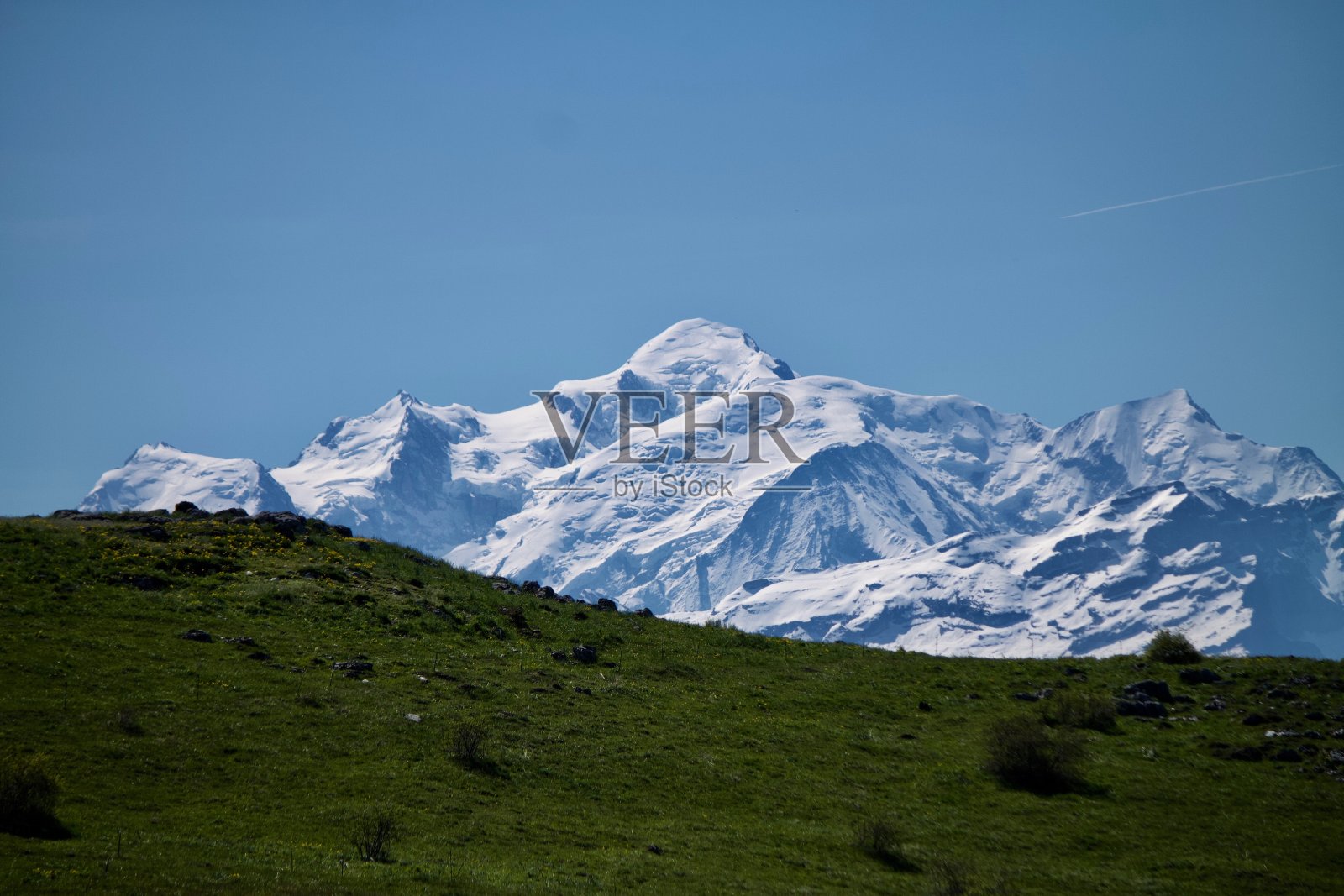 勃朗峰法国照片摄影图片